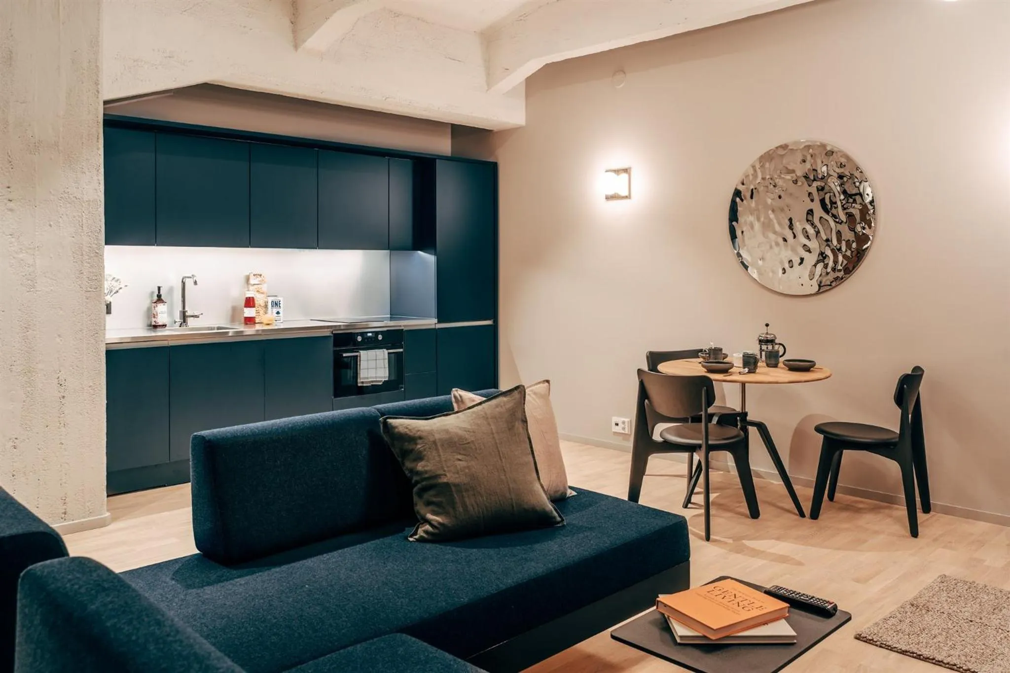 Kitchen or kitchenette in Unity Tampere - A Studio Hotel