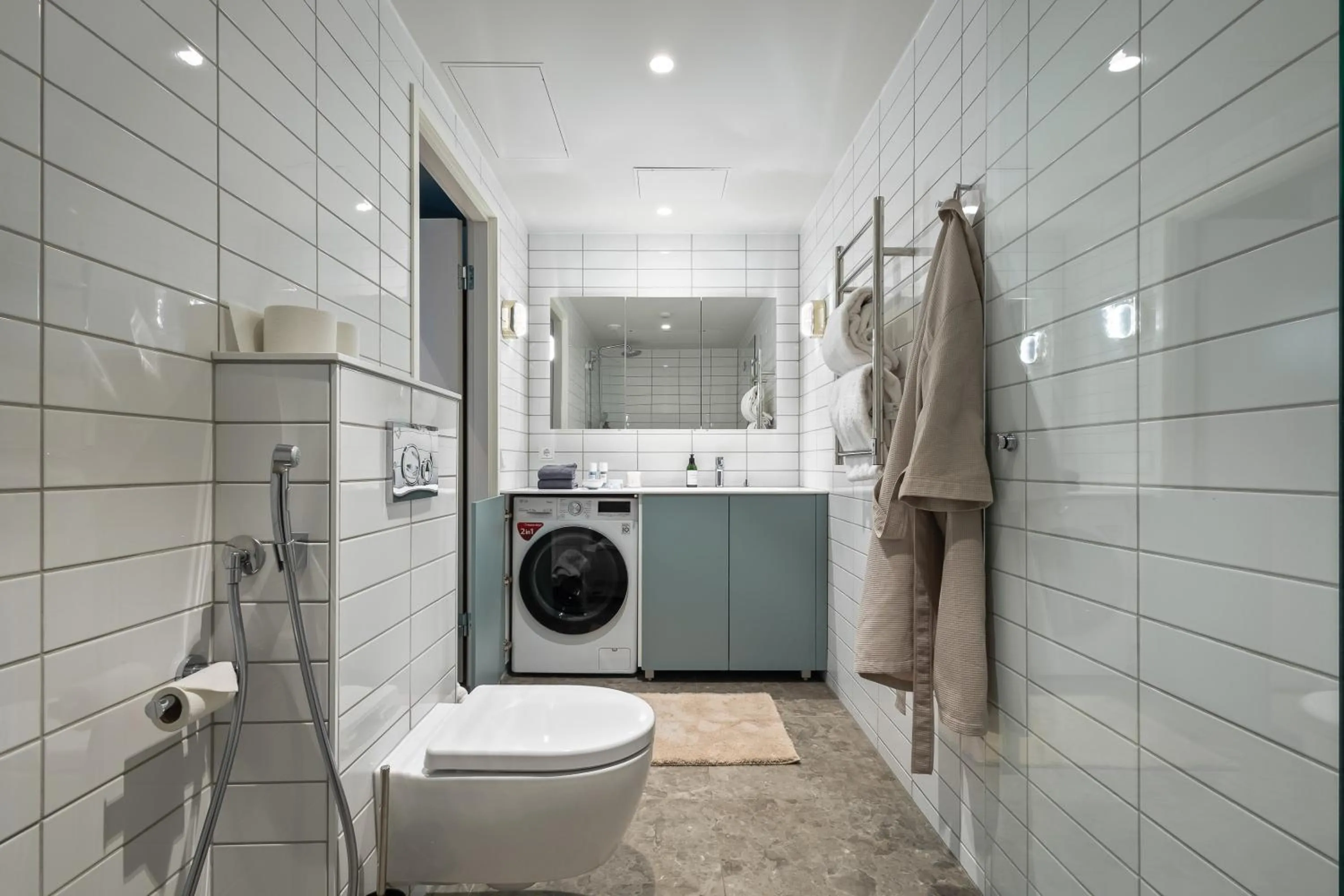 Bathroom in Unity Tampere - A Studio Hotel