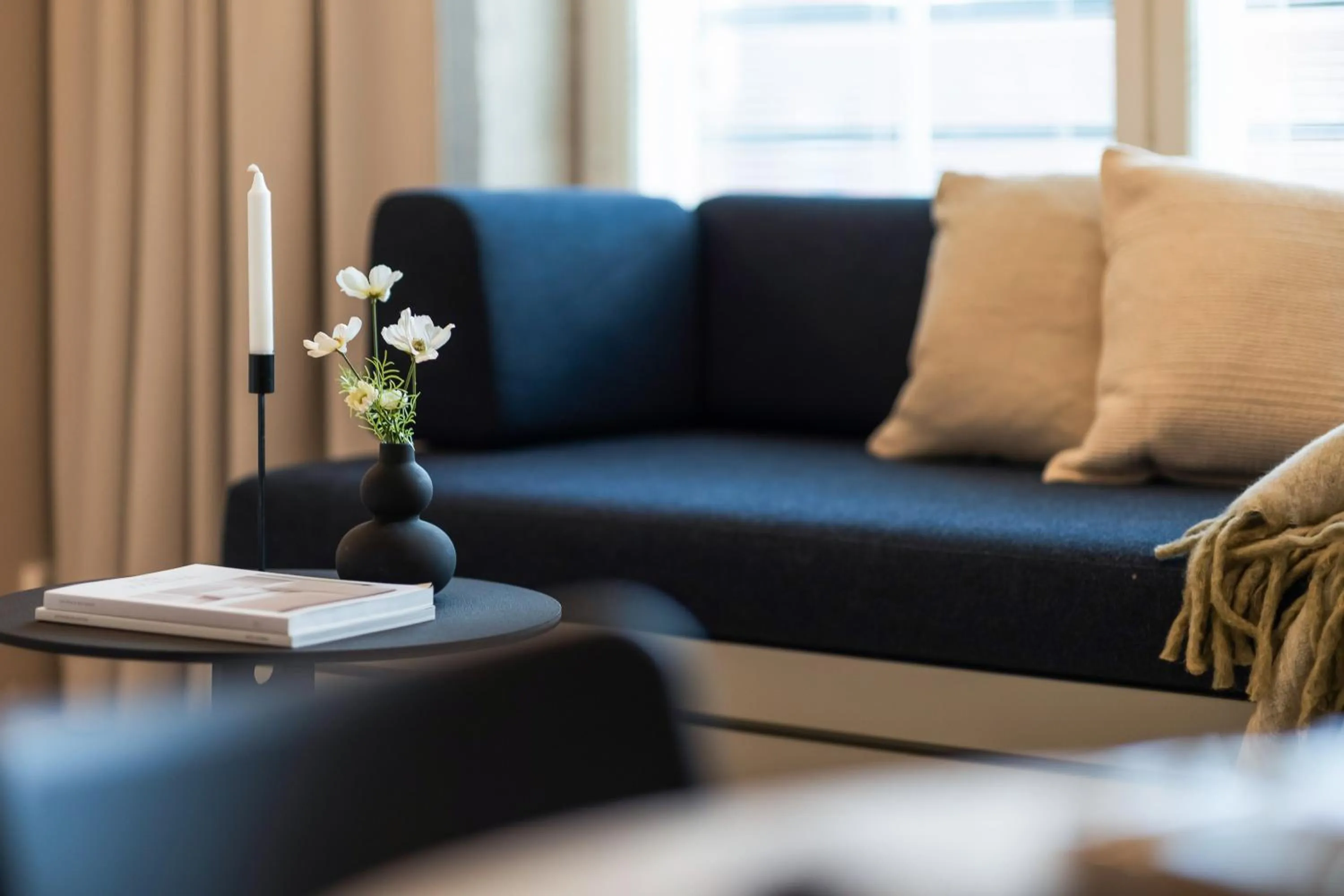 Living room in Unity Tampere - A Studio Hotel