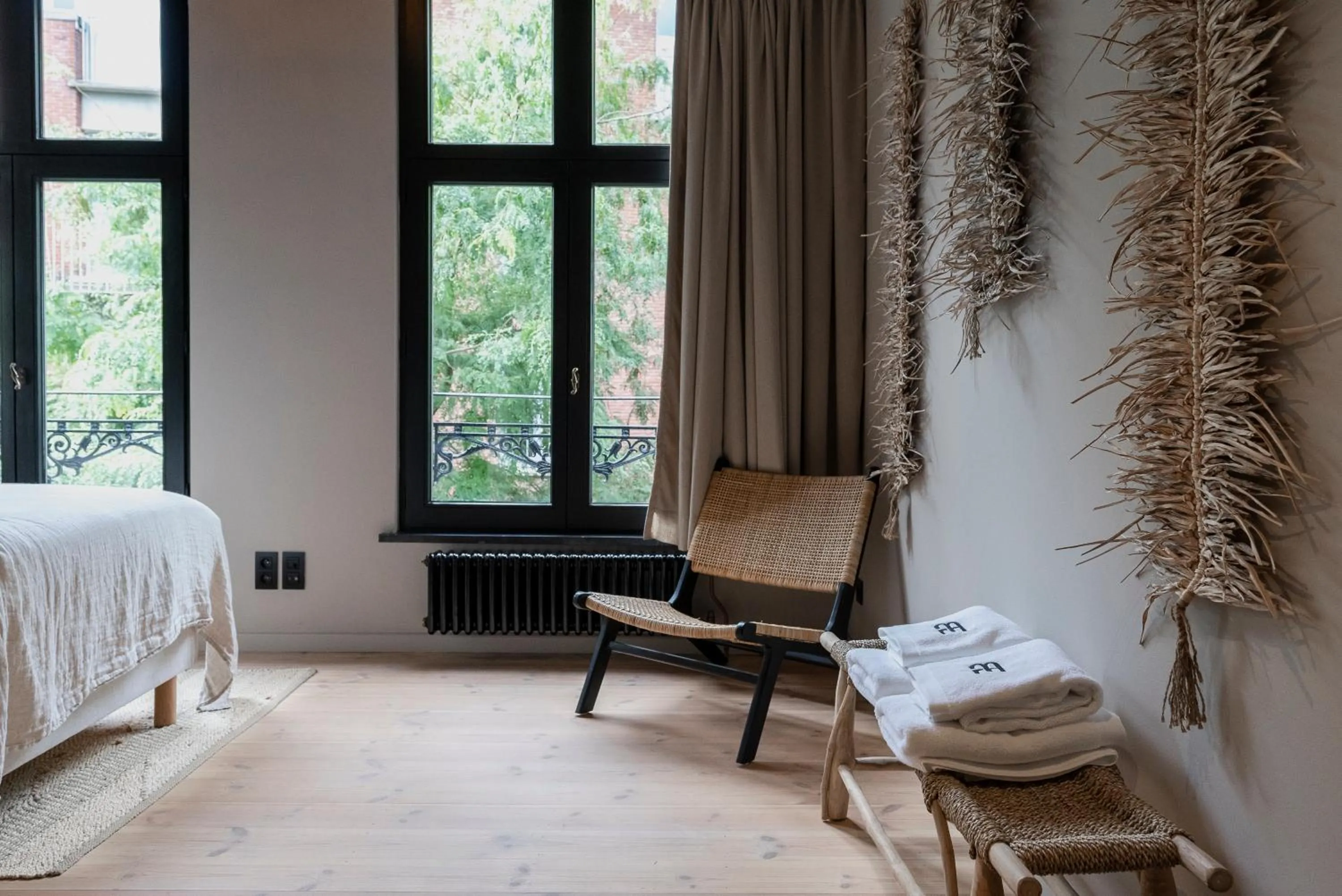 Bed in BTFL Living, Luxury Residences Antwerp, Zirkstraat