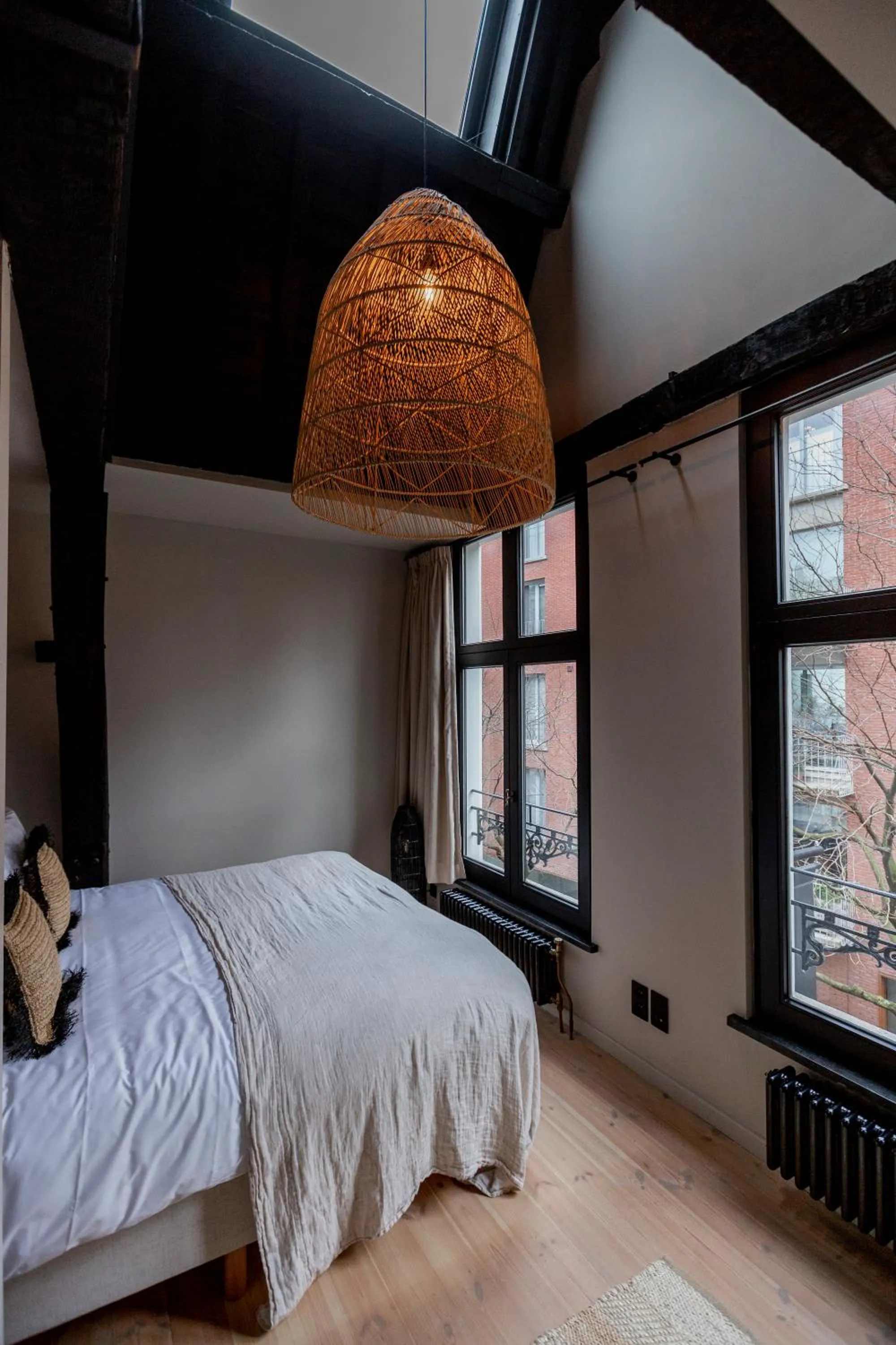 Bed in BTFL Living, Luxury Residences Antwerp, Zirkstraat