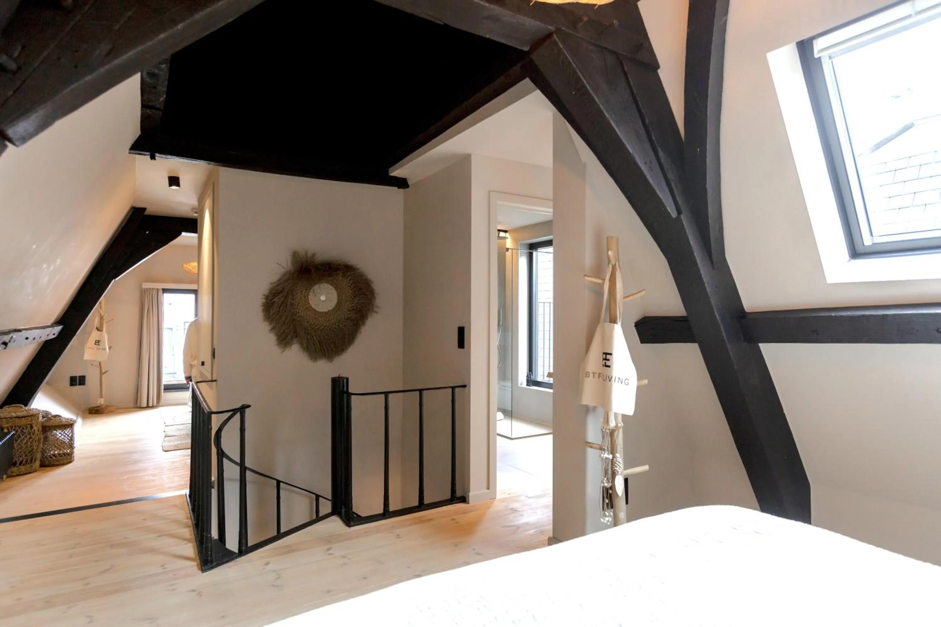 Bedroom, Bed in BTFL Living, Luxury Residences Antwerp, Zirkstraat