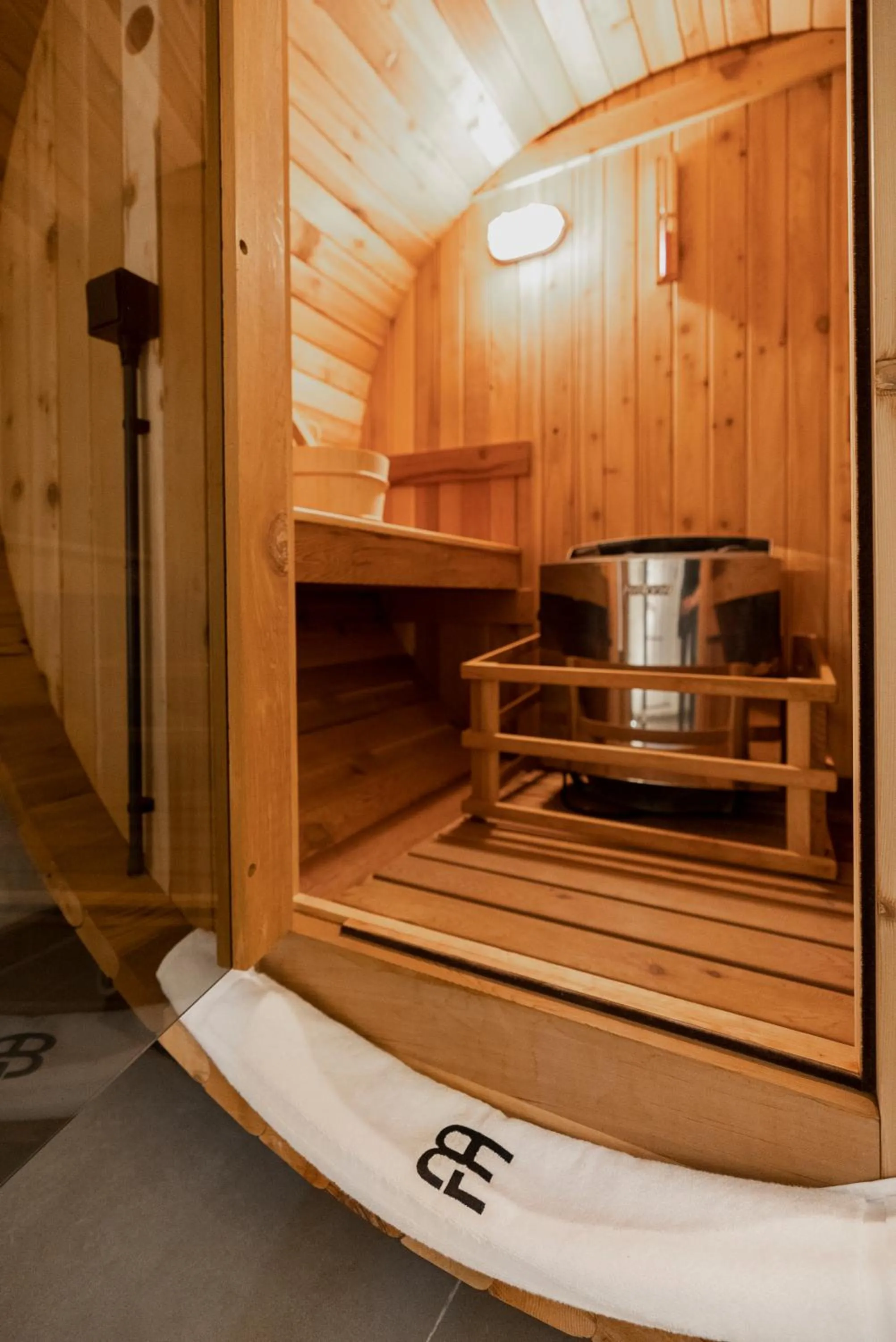 Sauna in BTFL Living, Luxury Residences Antwerp, Zirkstraat