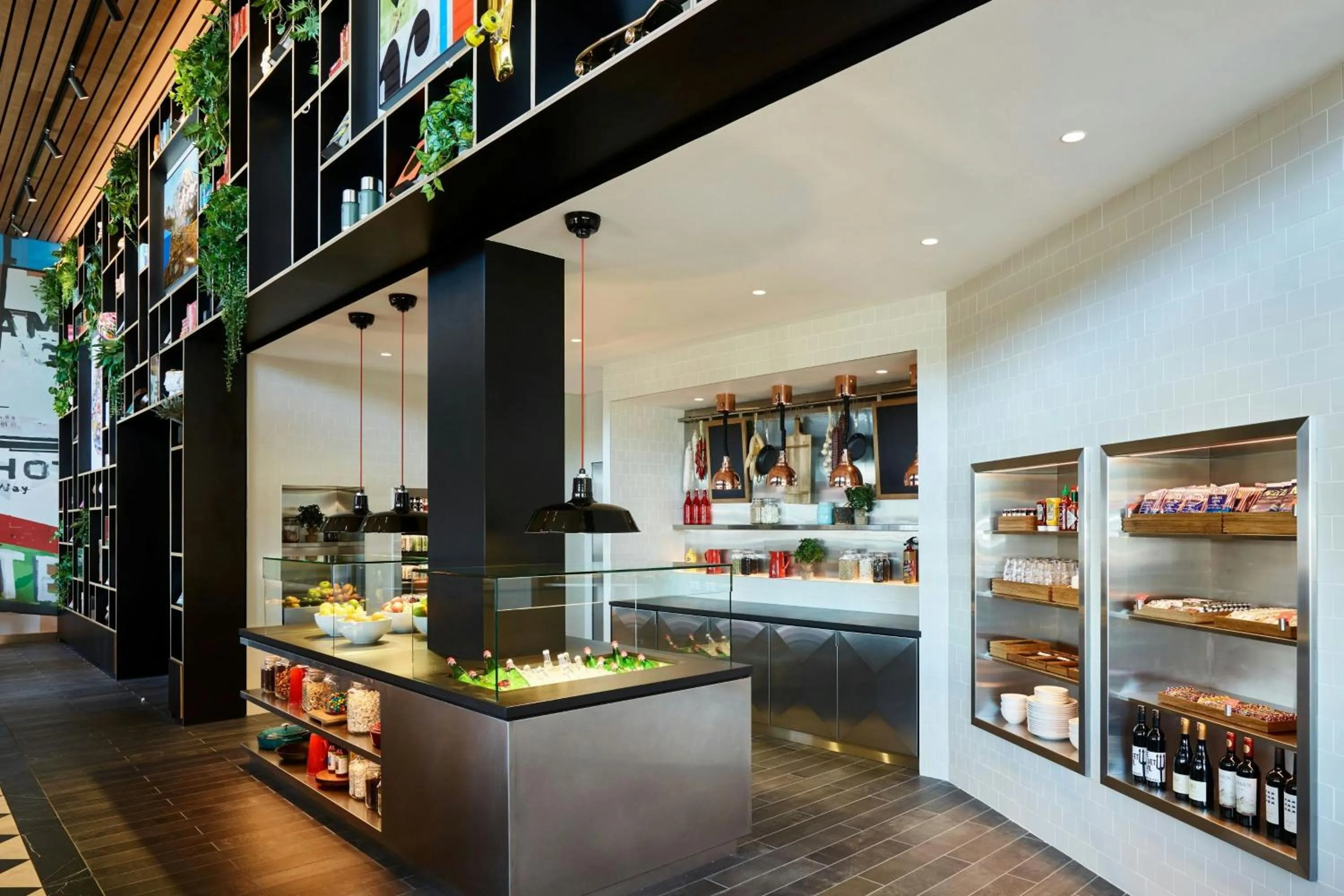 Lobby or reception in citizenM Seattle Pioneer Square