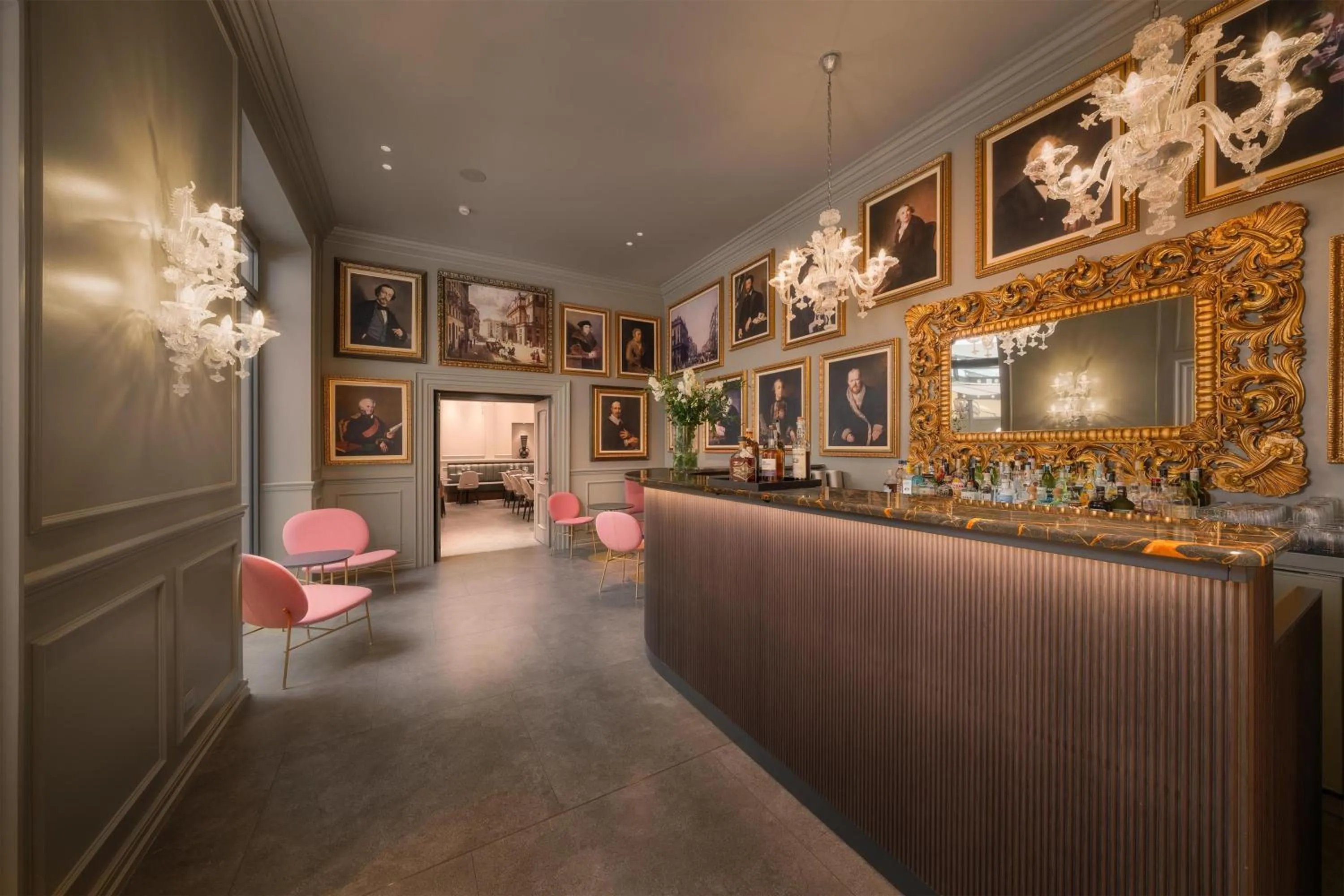 Lounge or bar in WorldHotel Casati 18