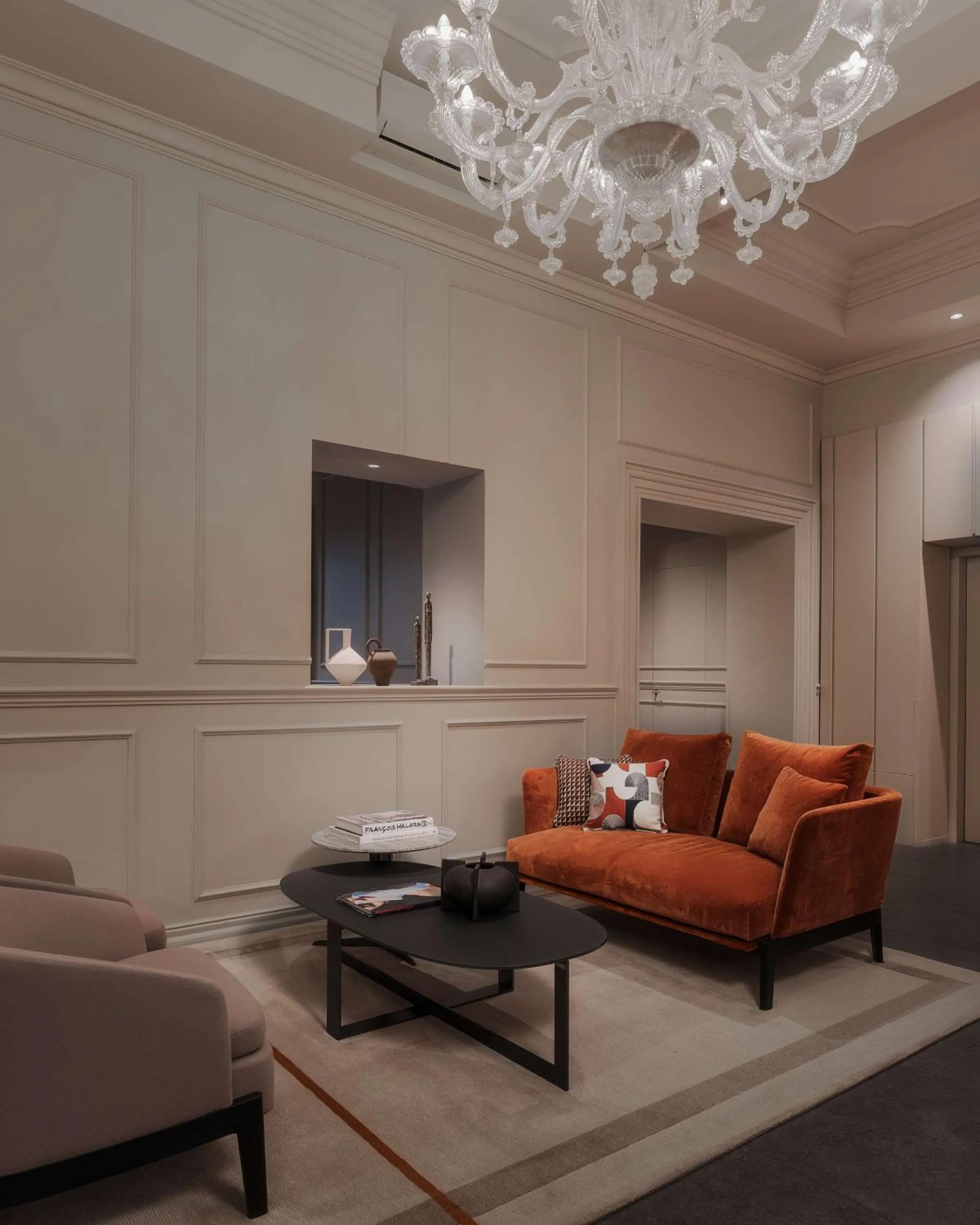 Seating area in WorldHotel Casati 18