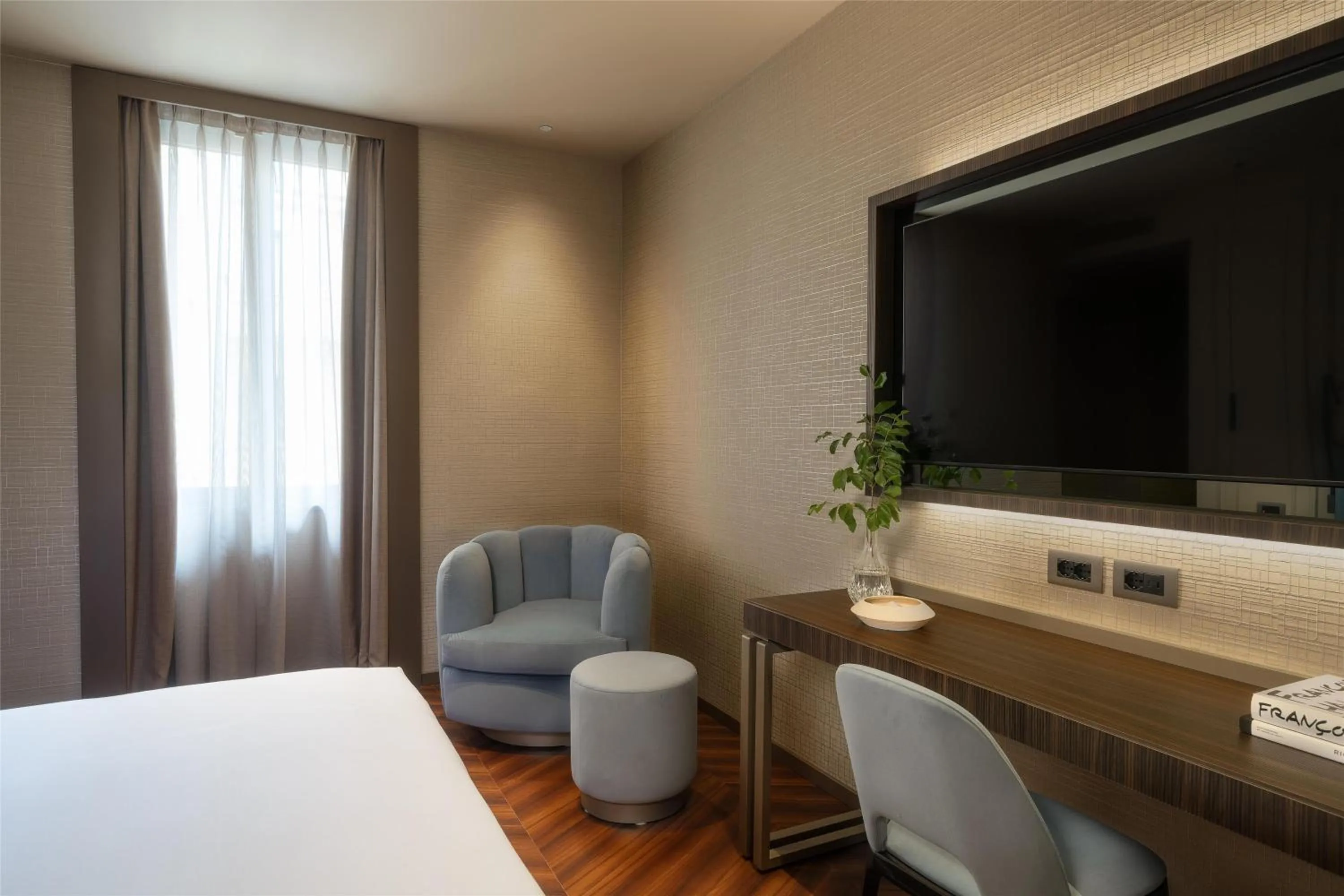 Bedroom, Bed in WorldHotel Casati 18