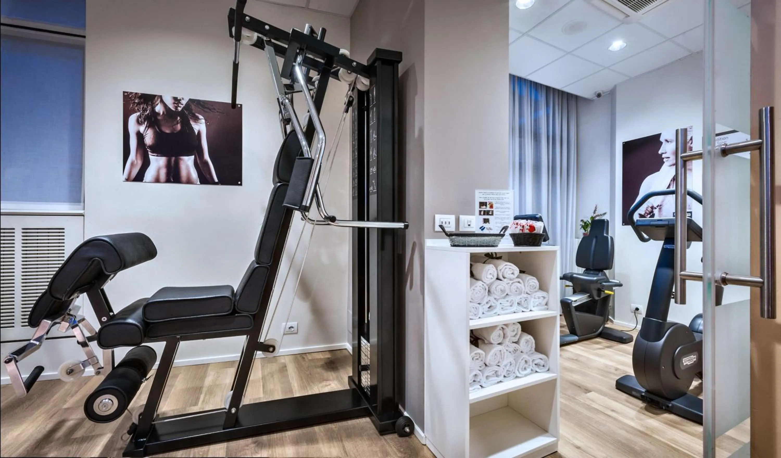 Fitness centre/facilities in WorldHotel Casati 18