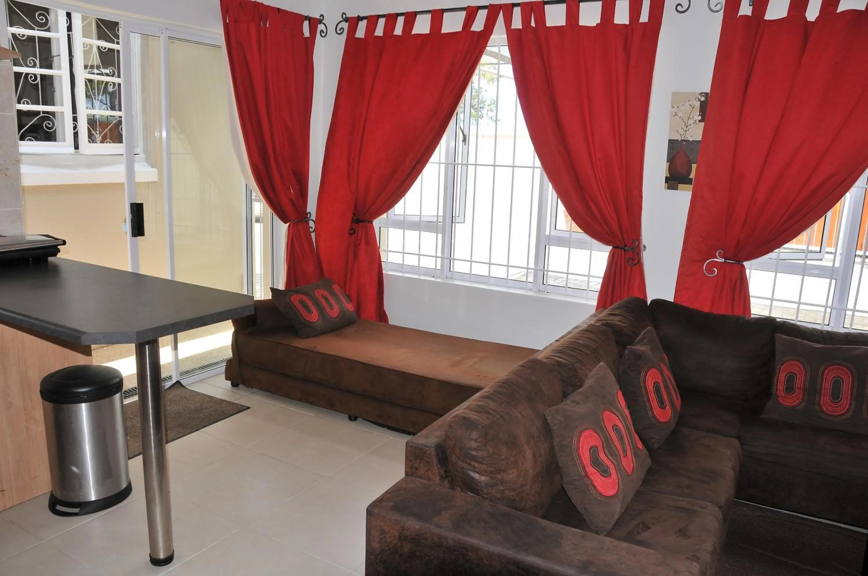 Seating area in A&A Guesthouse