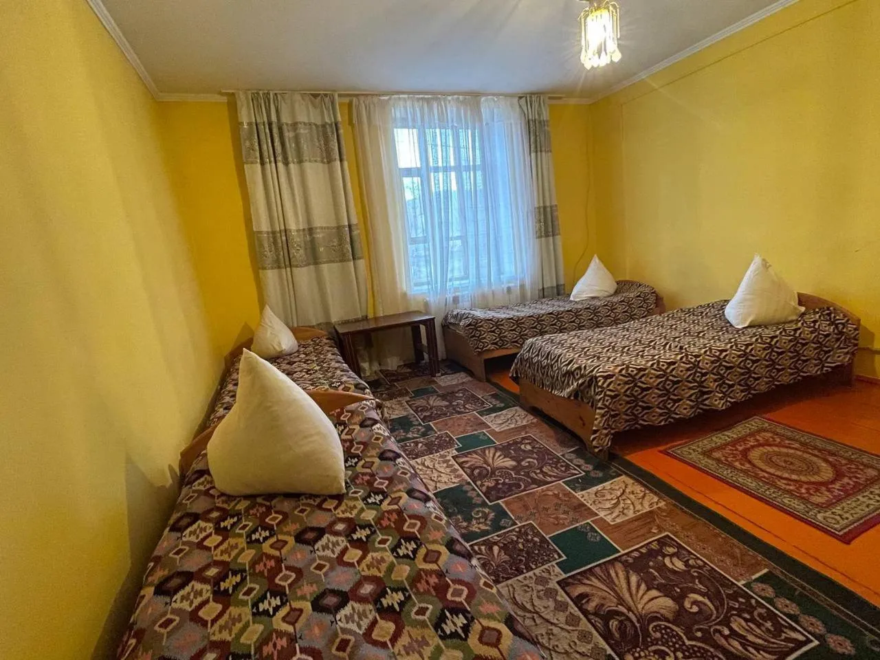 Bed in Otel Issyk-Kul Karakol