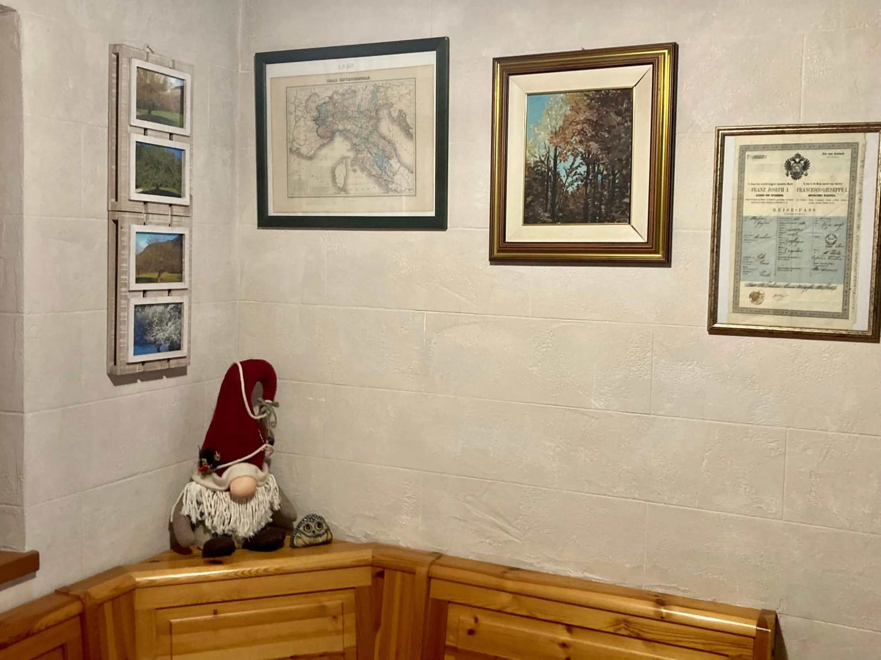 Decorative detail in Bed and Breakfast Cappeler