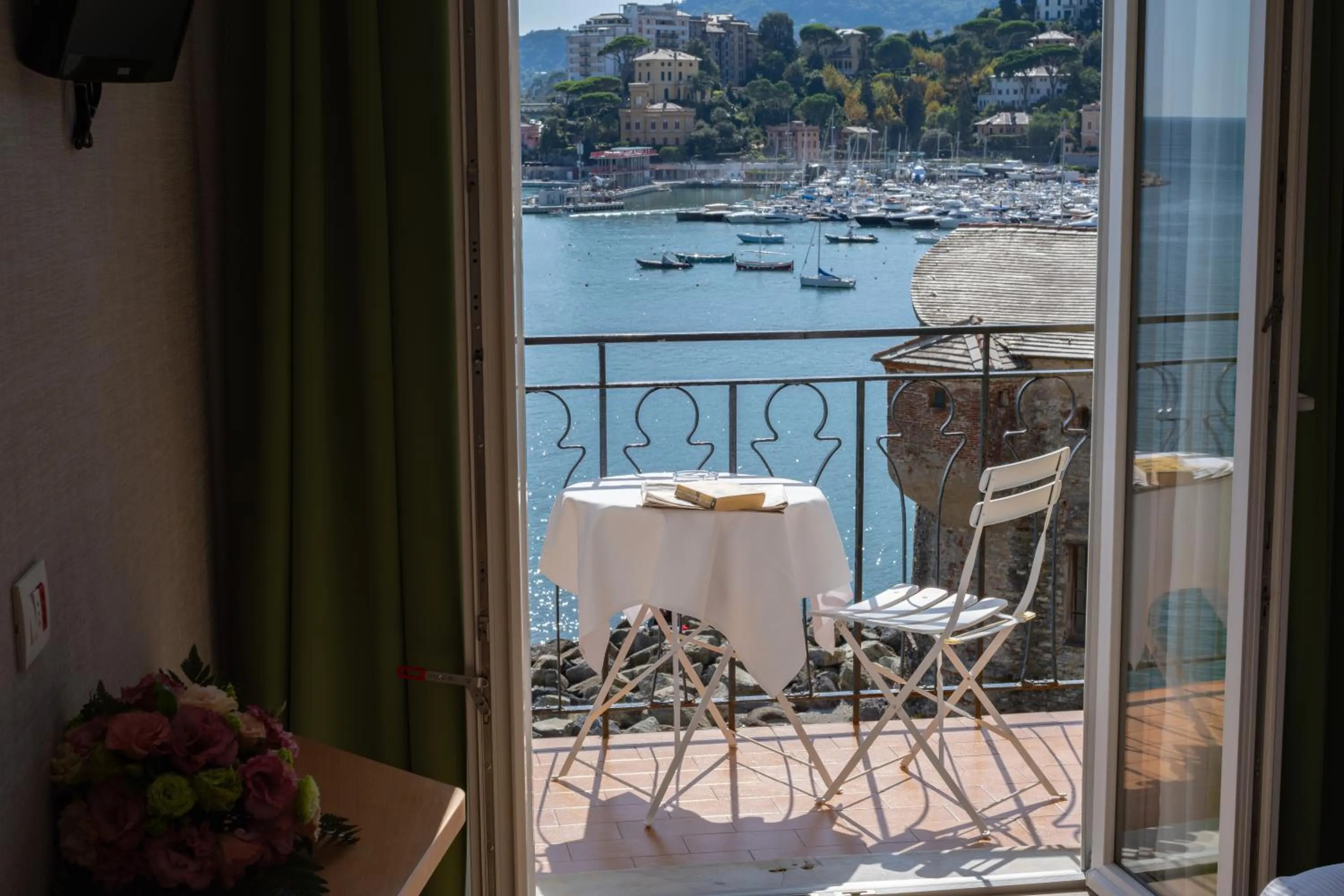 Sea view in Hotel Italia e Lido Rapallo