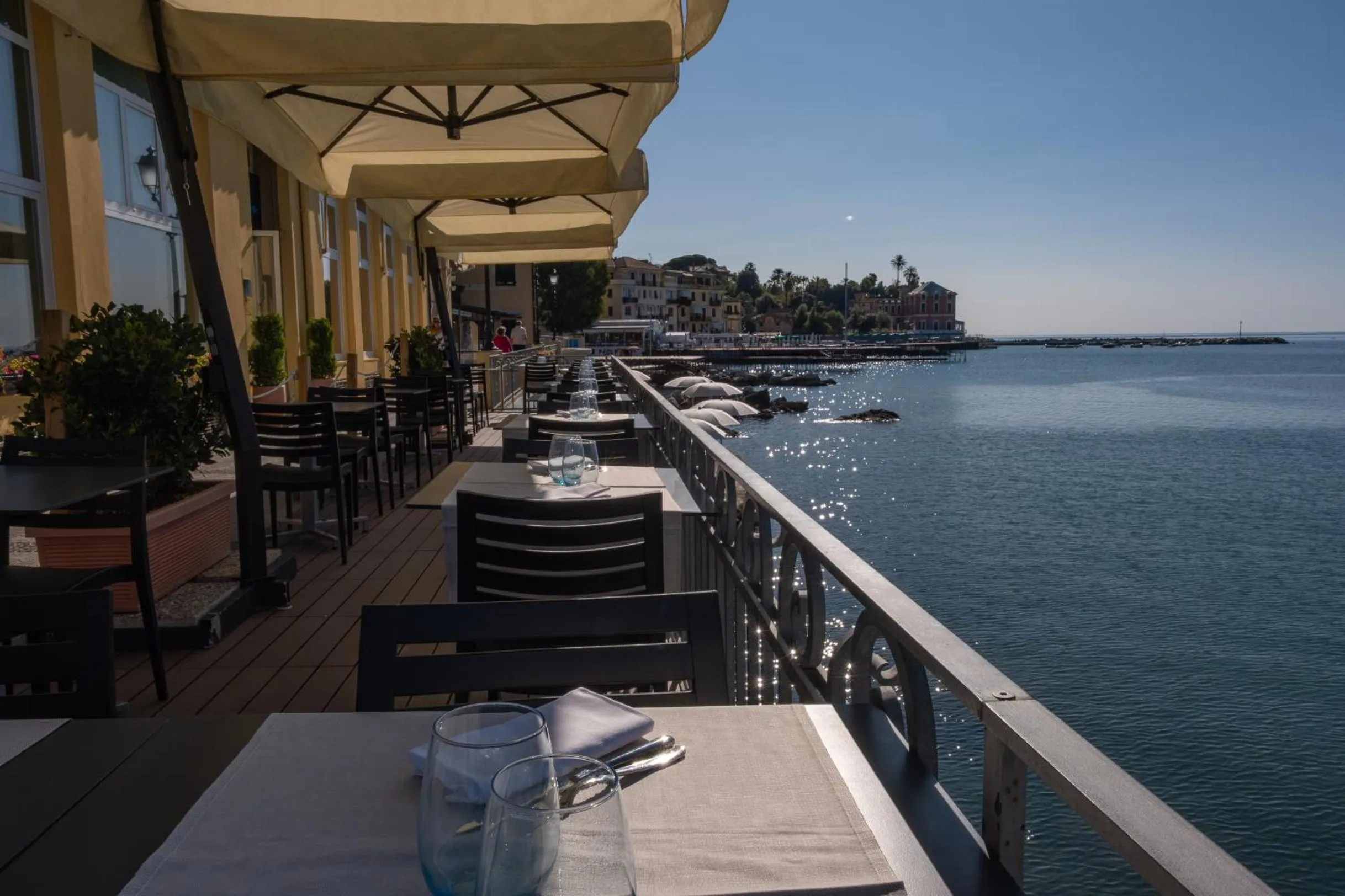 Sea view in Hotel Italia e Lido Rapallo