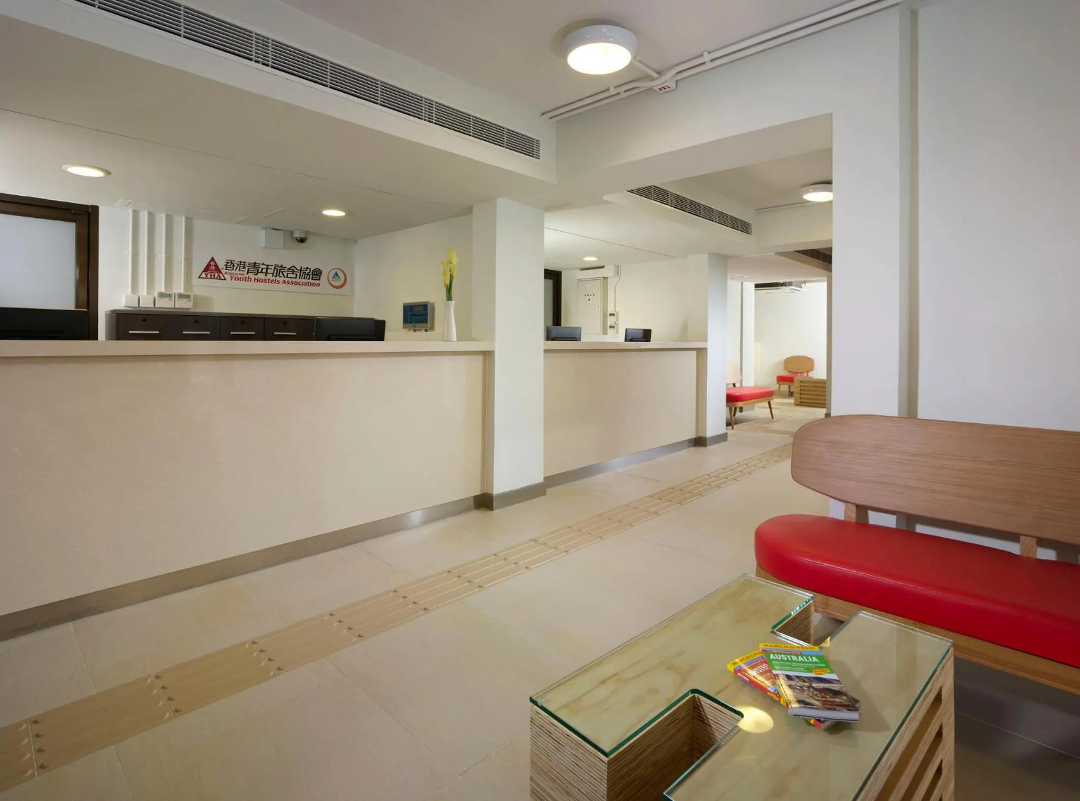 Lobby or reception in YHA Mei Ho House Youth Hostel