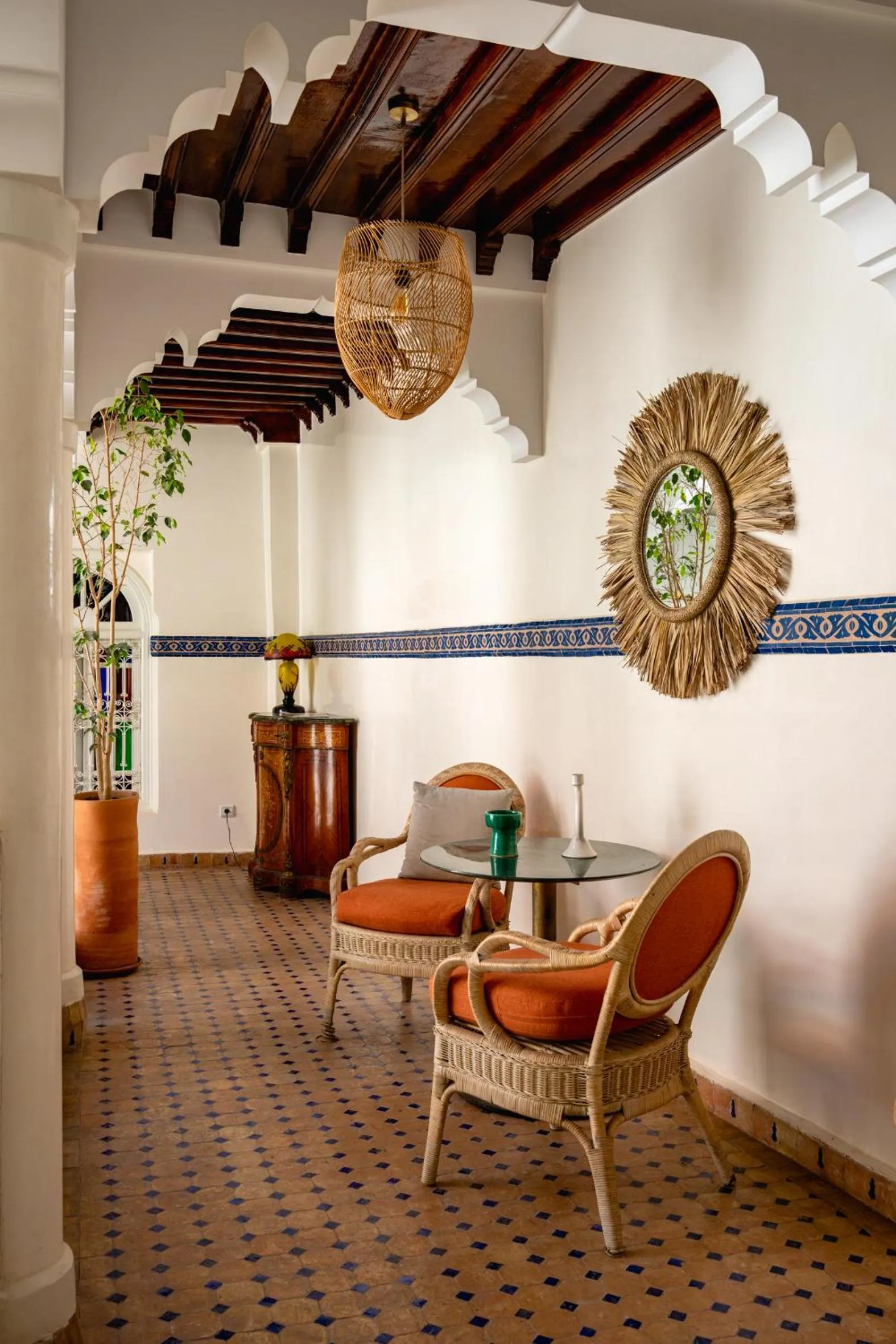 Seating Area in Riad LAMDINA