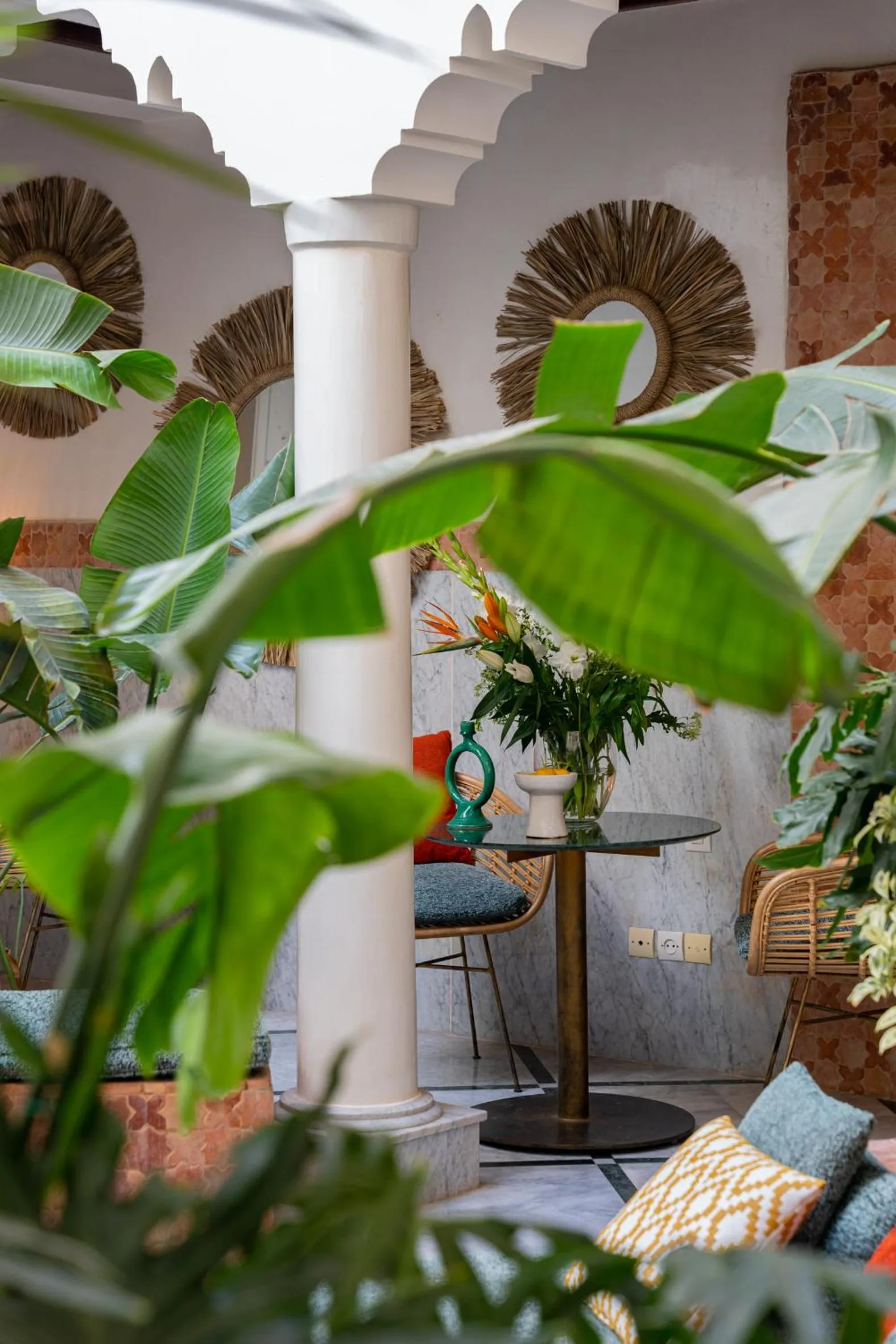 Decorative detail in Riad LAMDINA