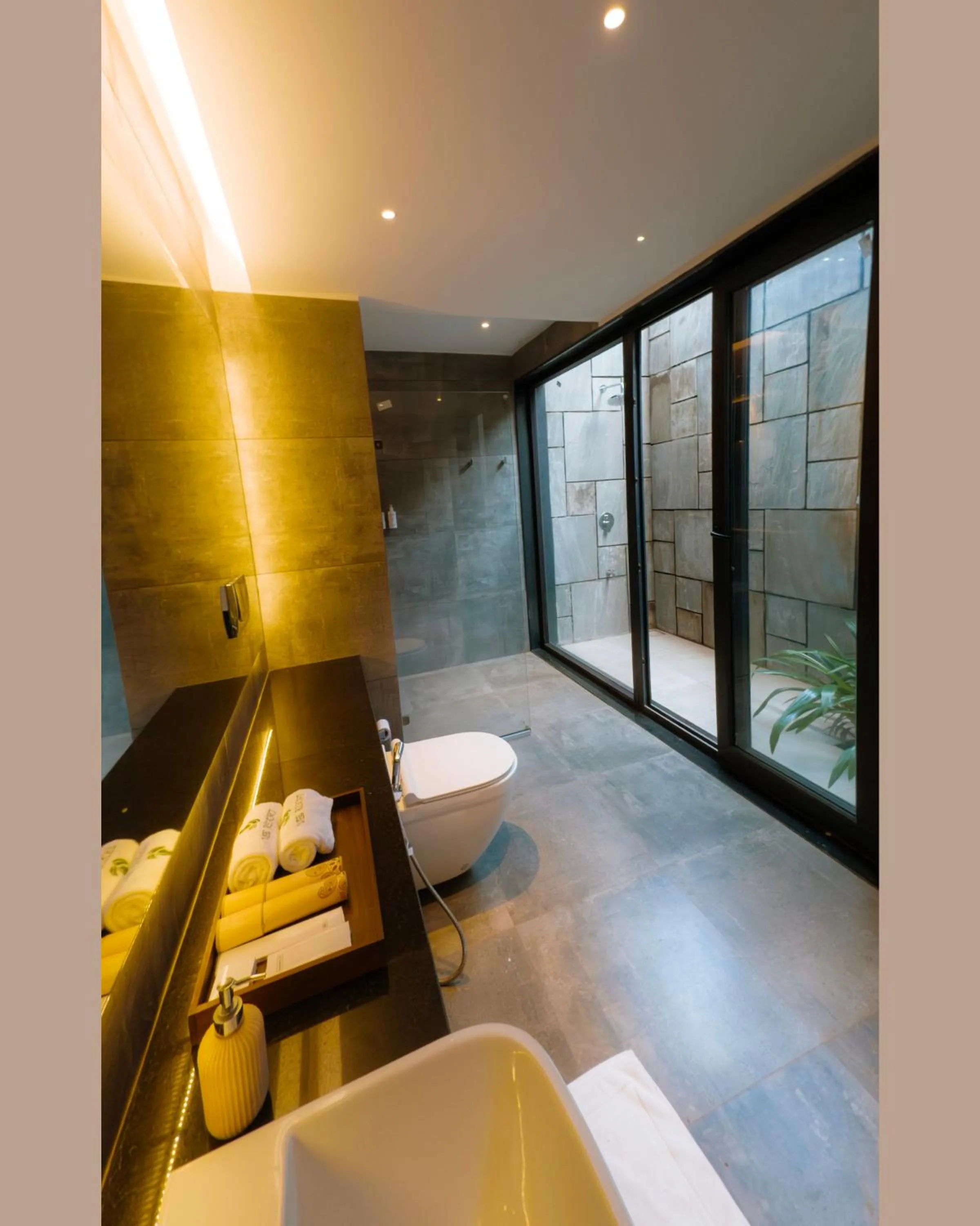 Open Air Bath in Vee Resort- The Suites of Royals