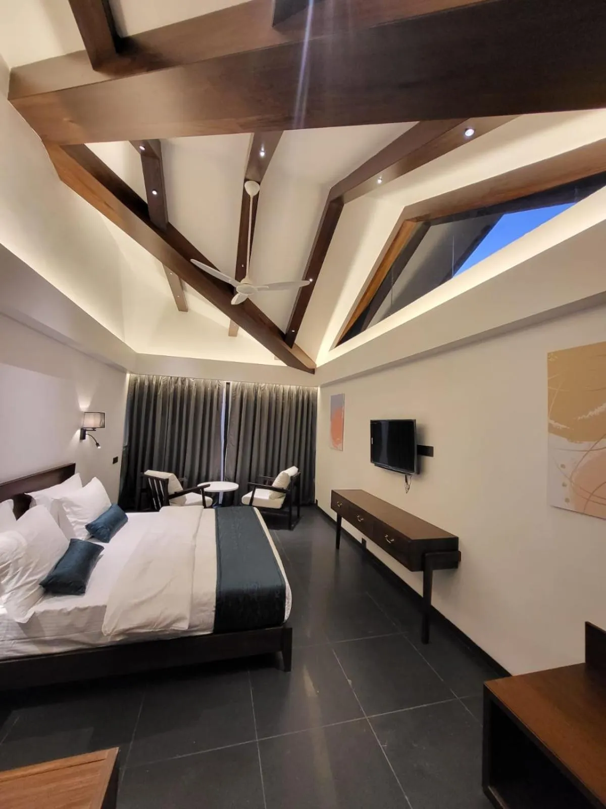 Bed in Vee Resort- The Suites of Royals