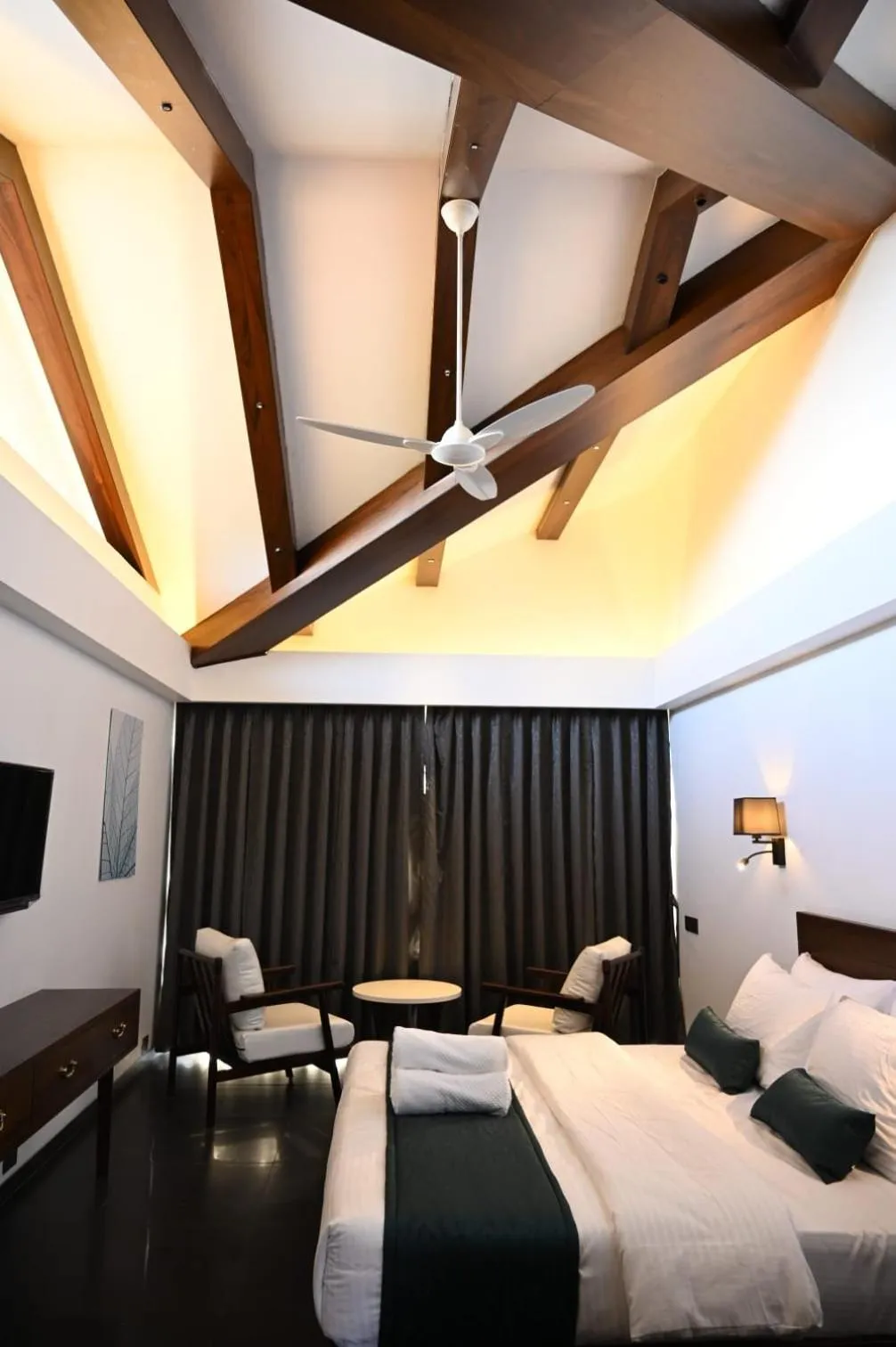 Bed in Vee Resort- The Suites of Royals