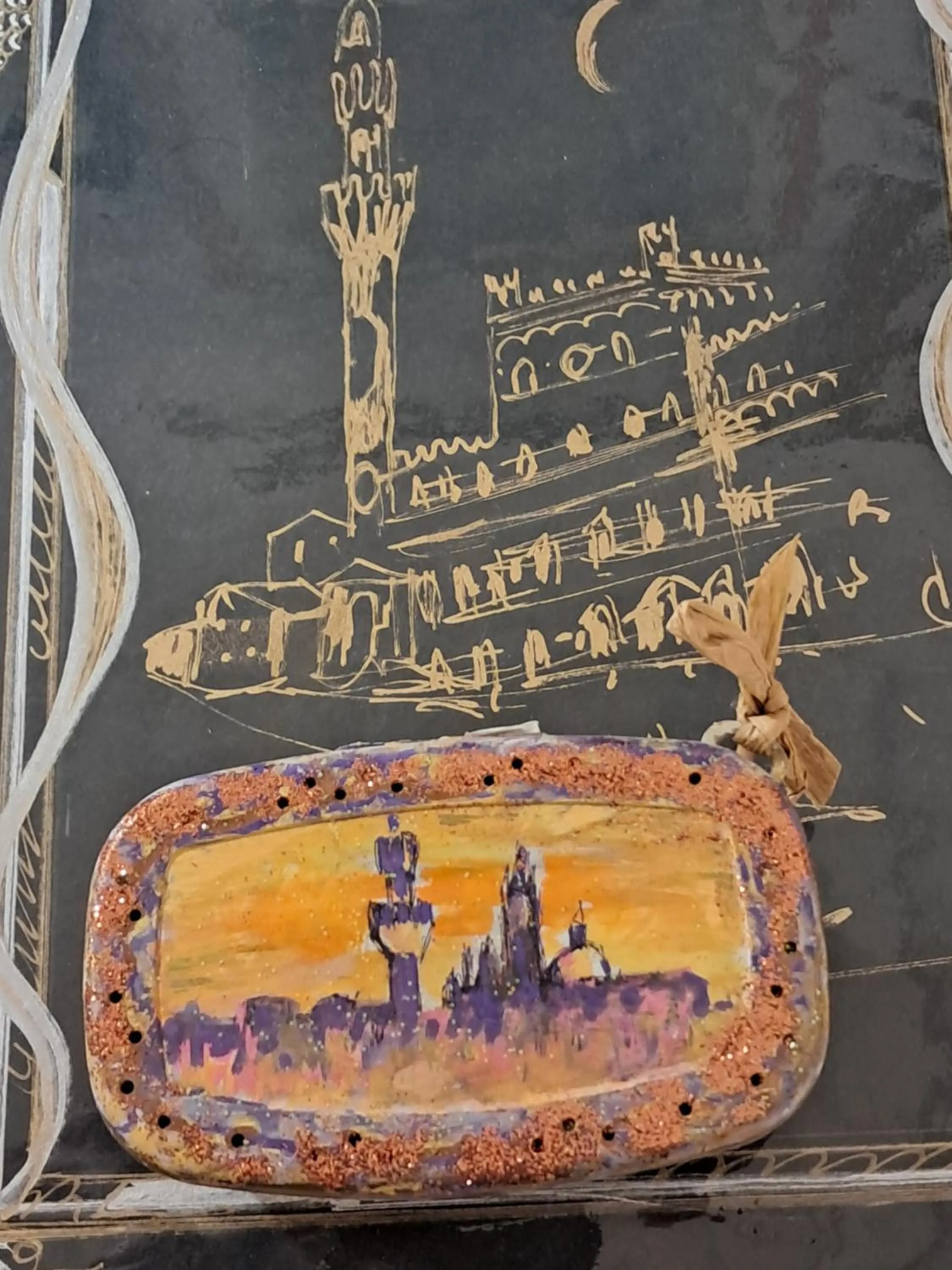 Decorative detail in Hotel Minerva