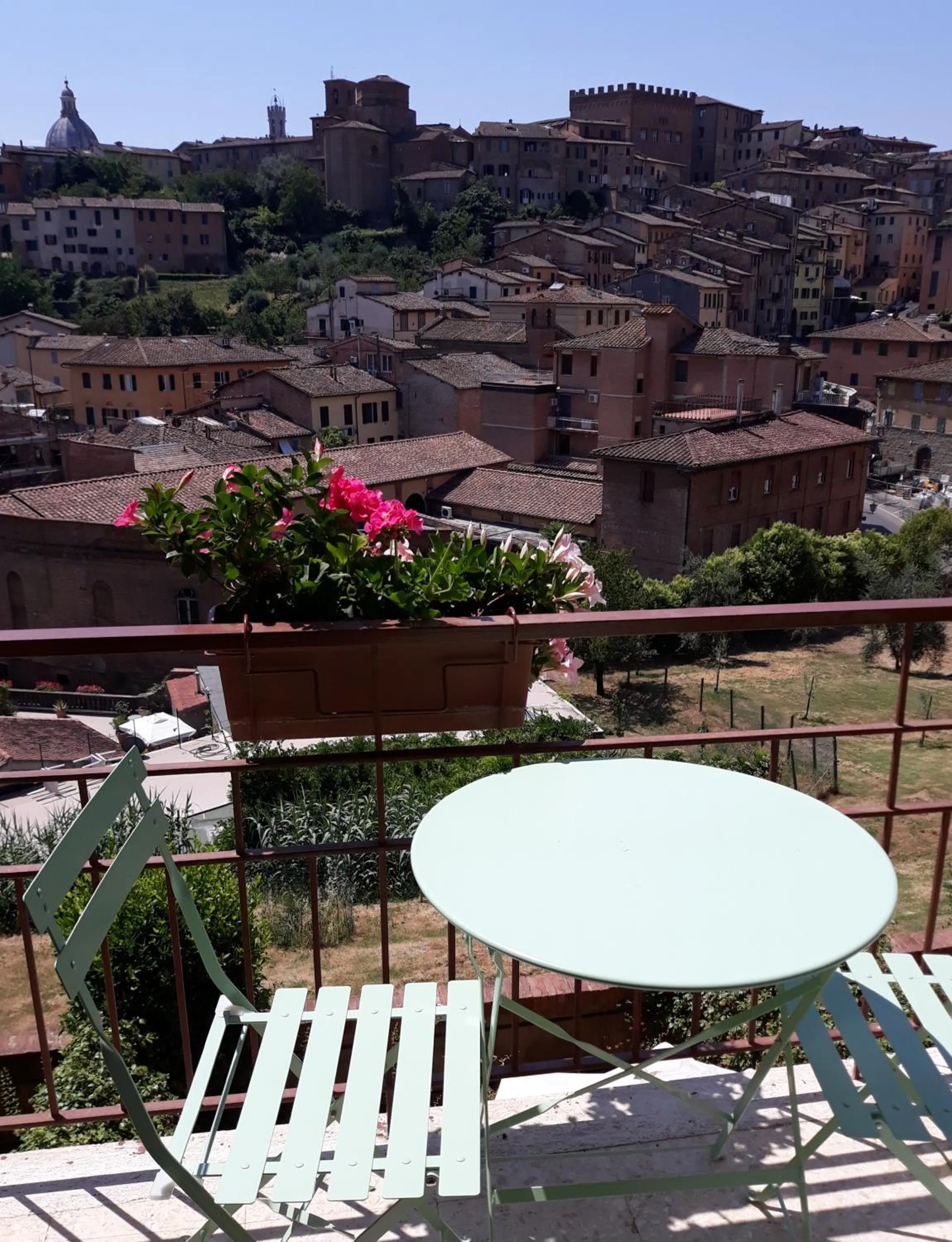 Balcony/Terrace in Hotel Minerva