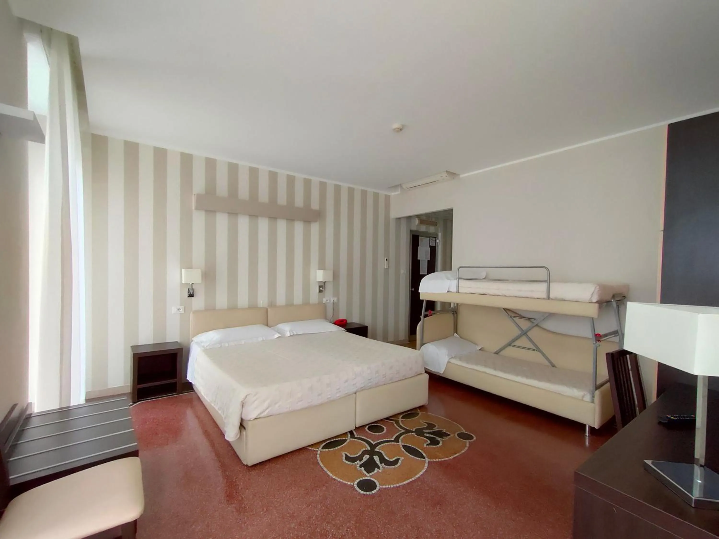 Bed in Hotel Vittoria