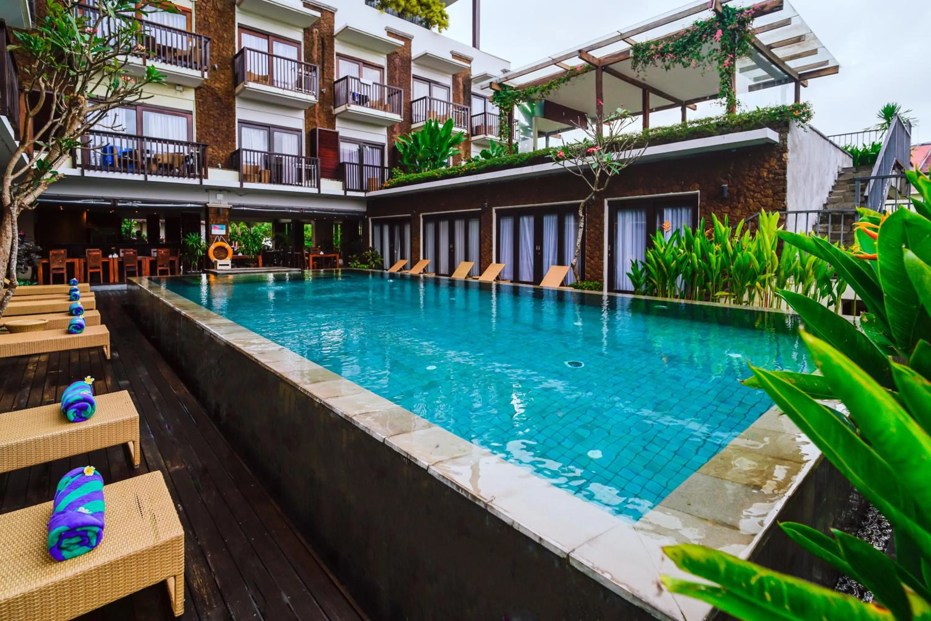 Property building in The Kirana Canggu Hotel