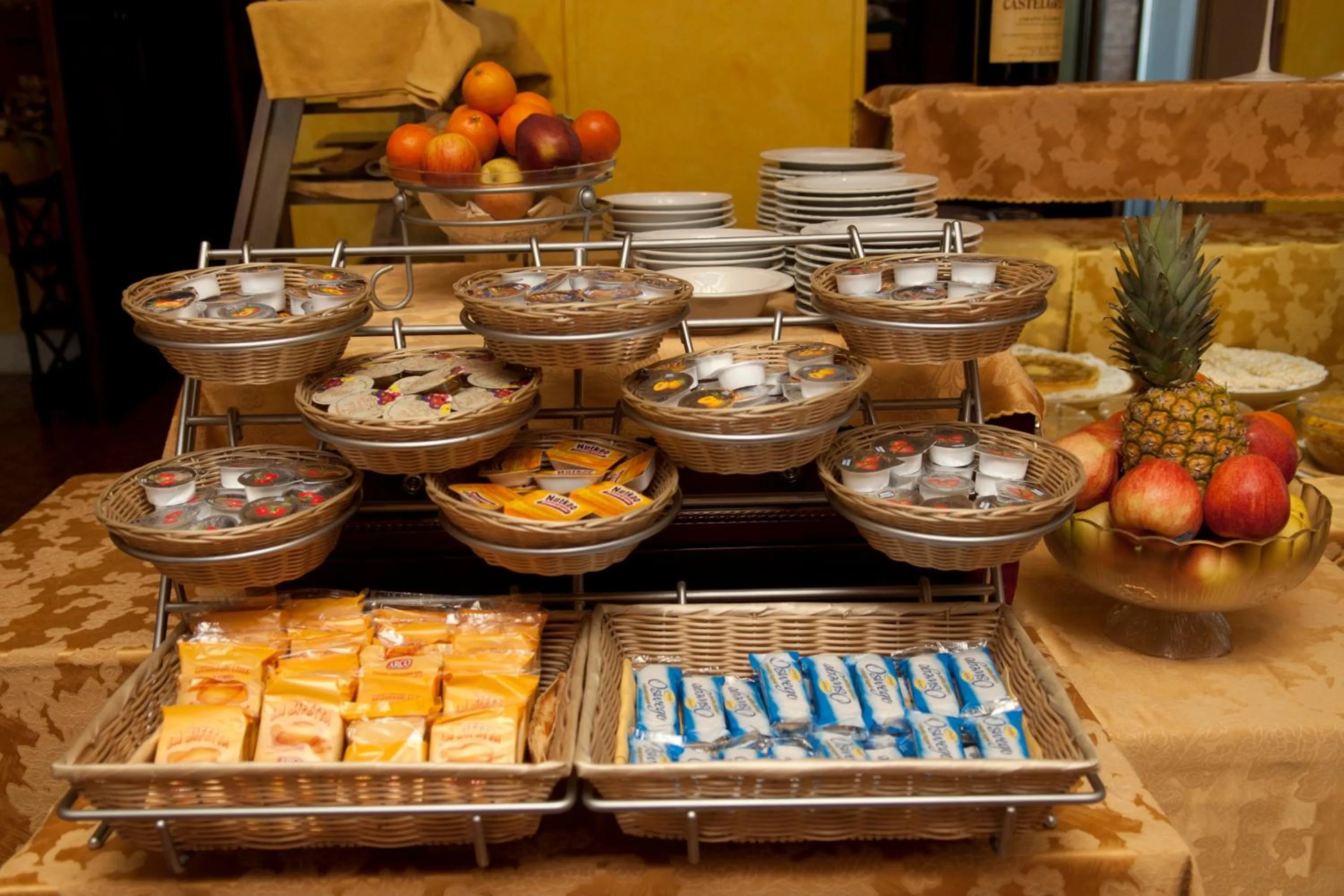 Food and drinks in Ai Ronchi Motor Hotel Brescia