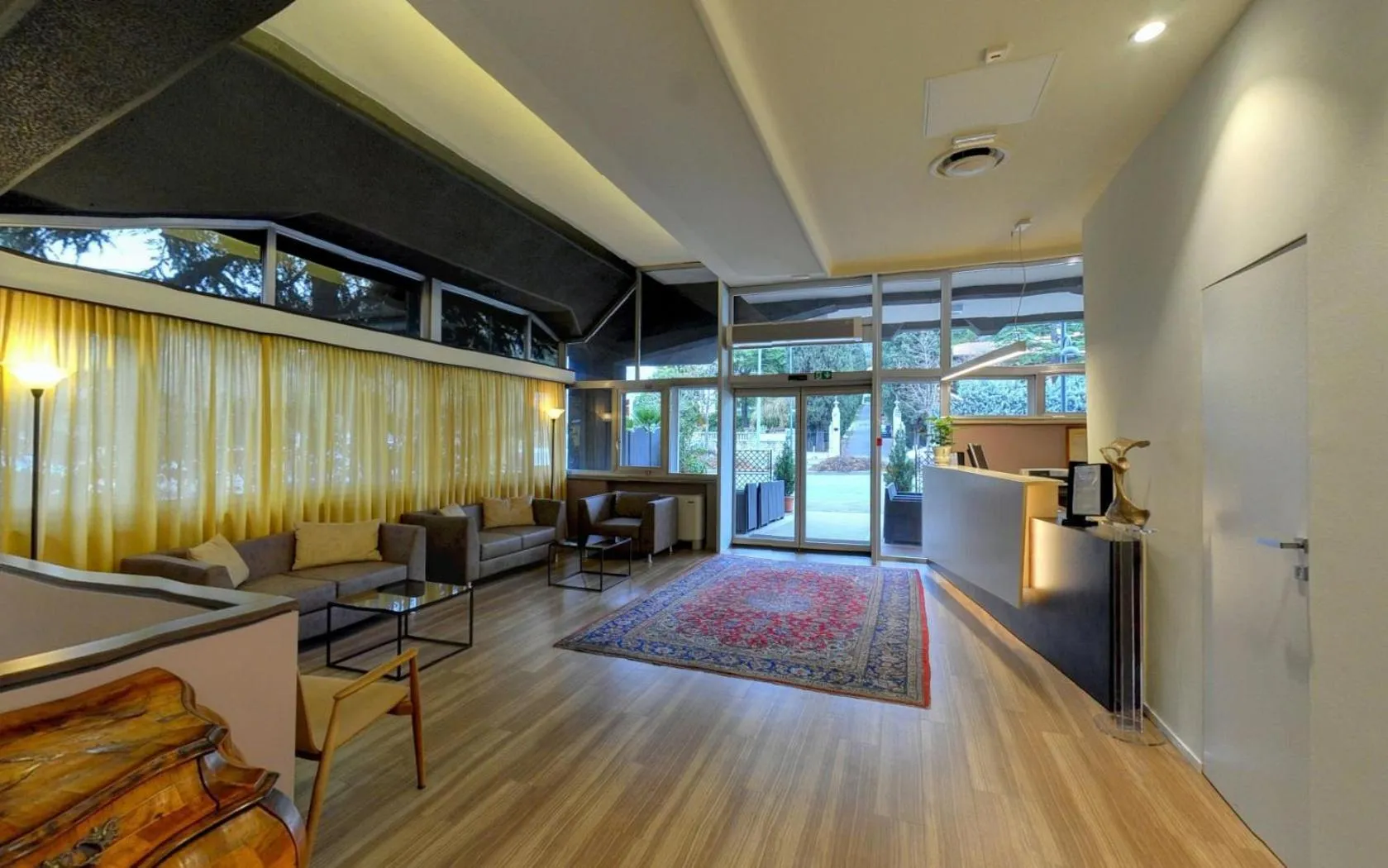 Lobby or reception in Ai Ronchi Motor Hotel Brescia