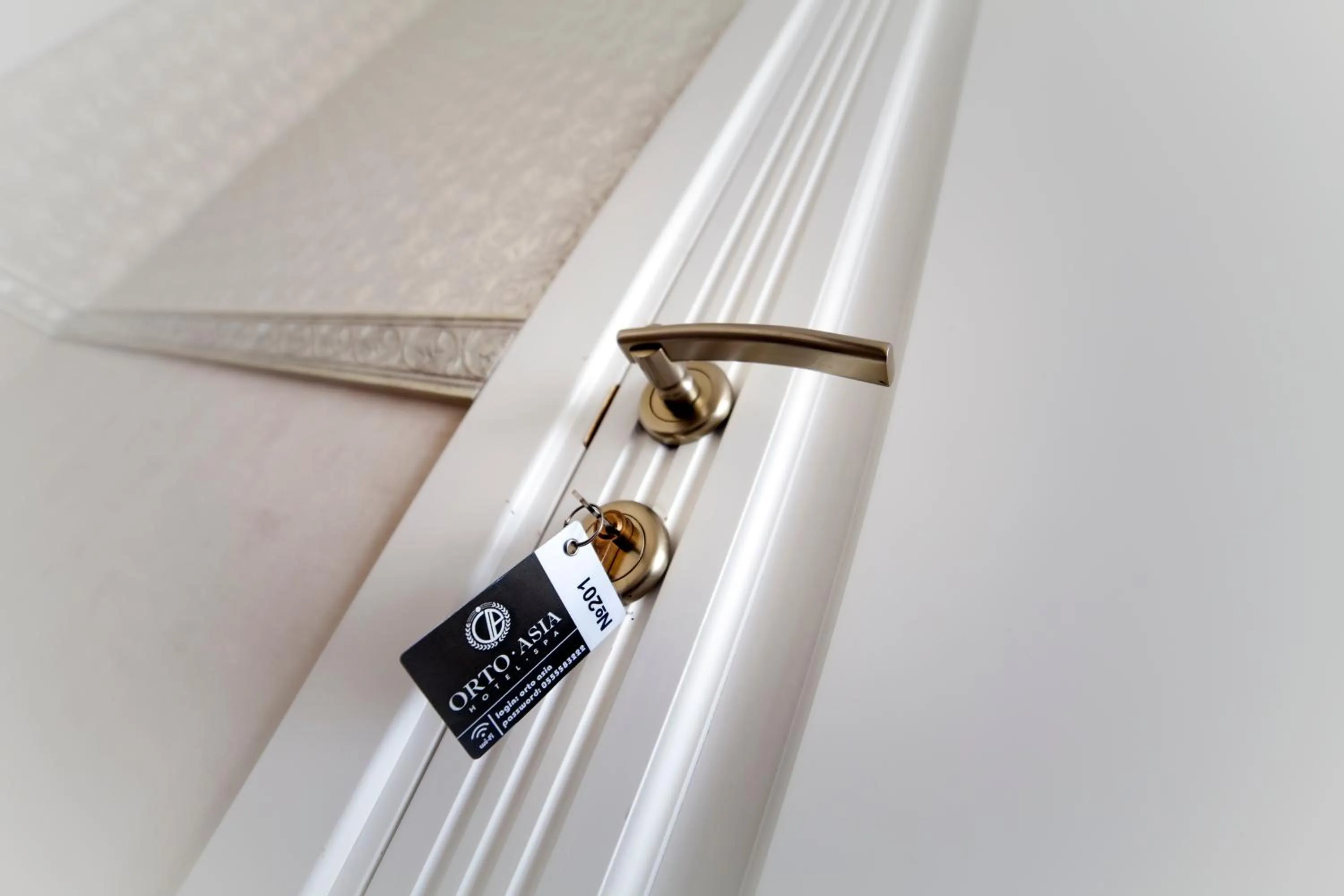 Logo/Certificate/Sign in Hotel Orto Asia