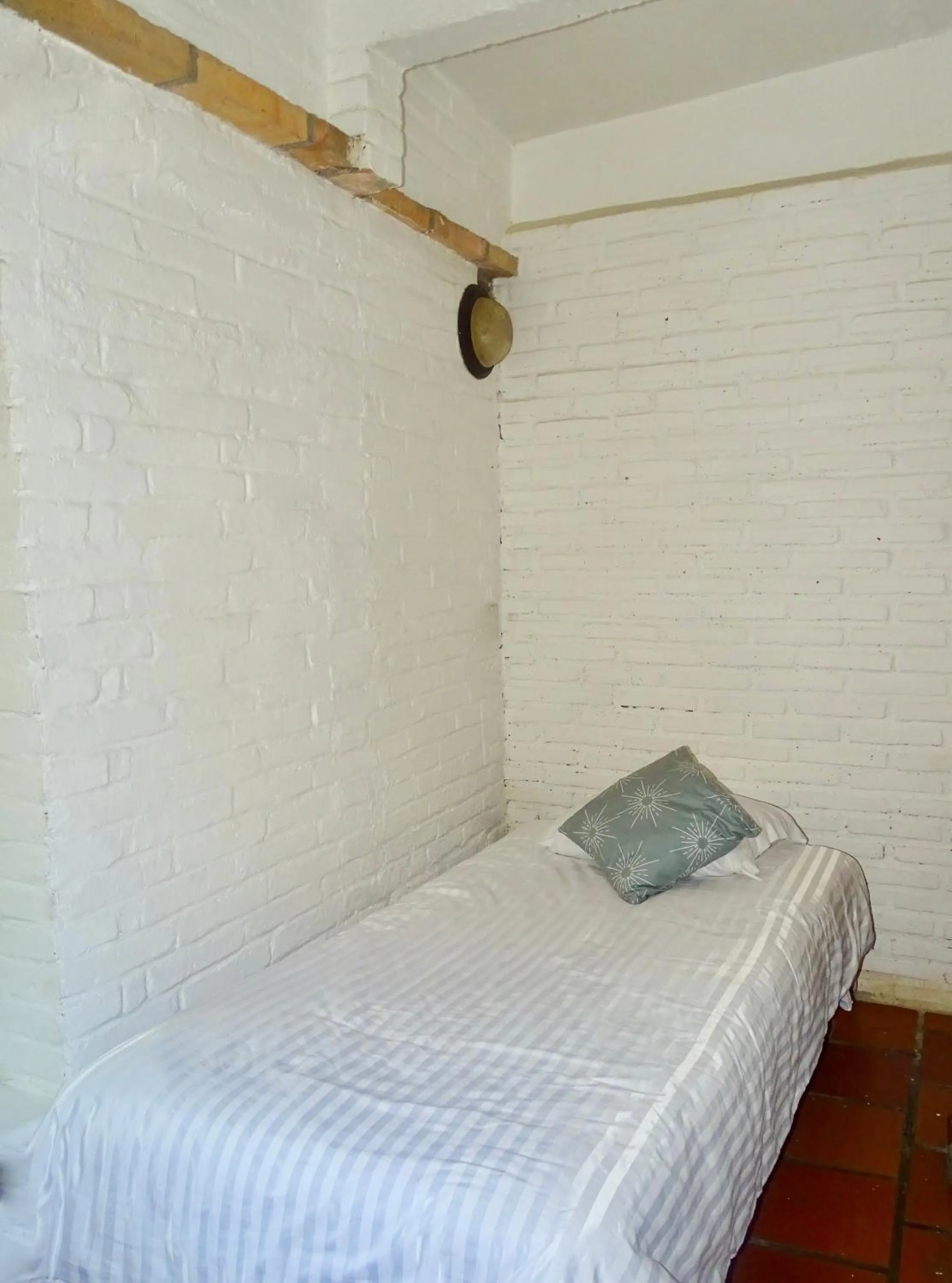 Bed in Sayulita Beach House Hotel