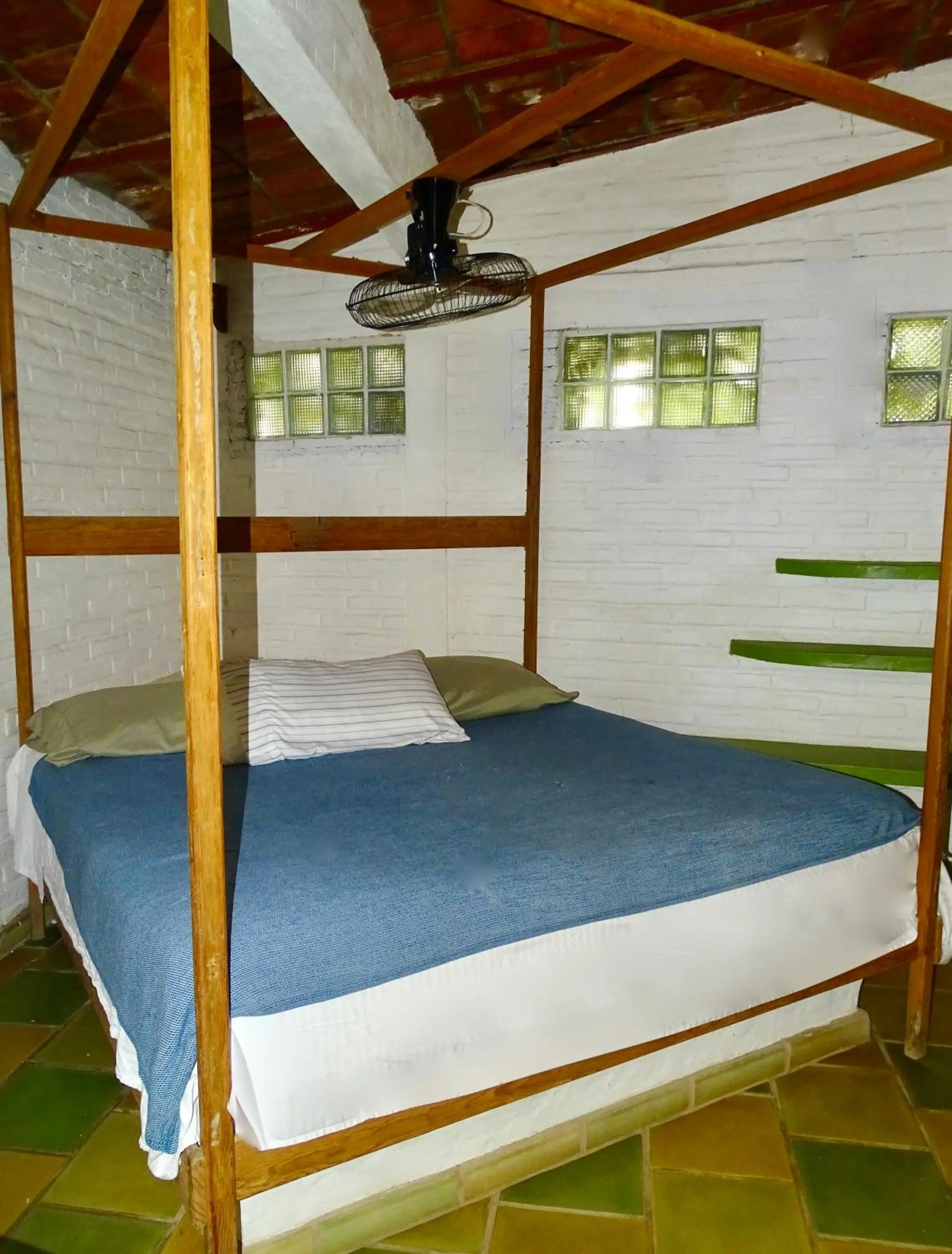 Bed in Sayulita Beach House Hotel