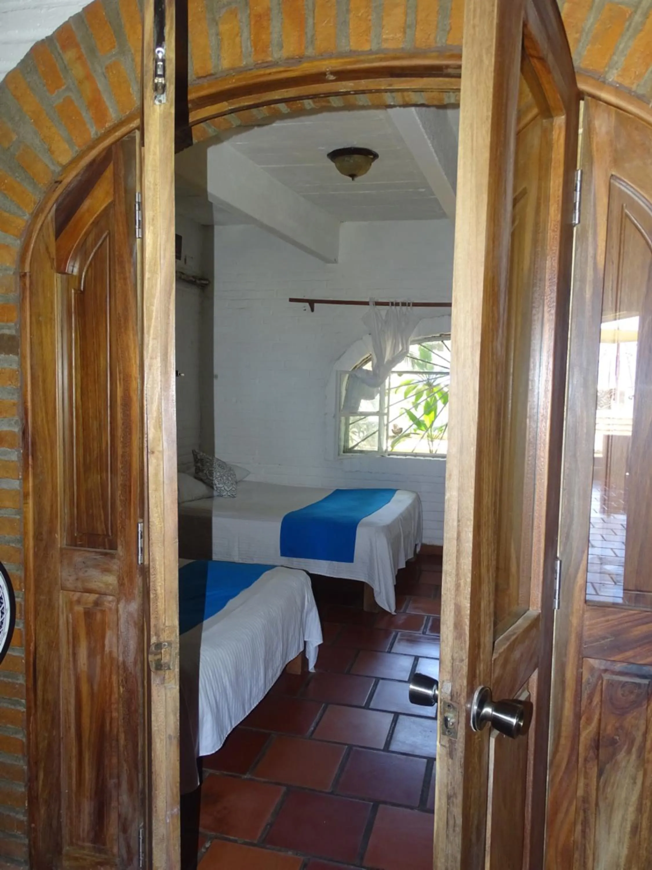 Bed in Sayulita Beach House Hotel