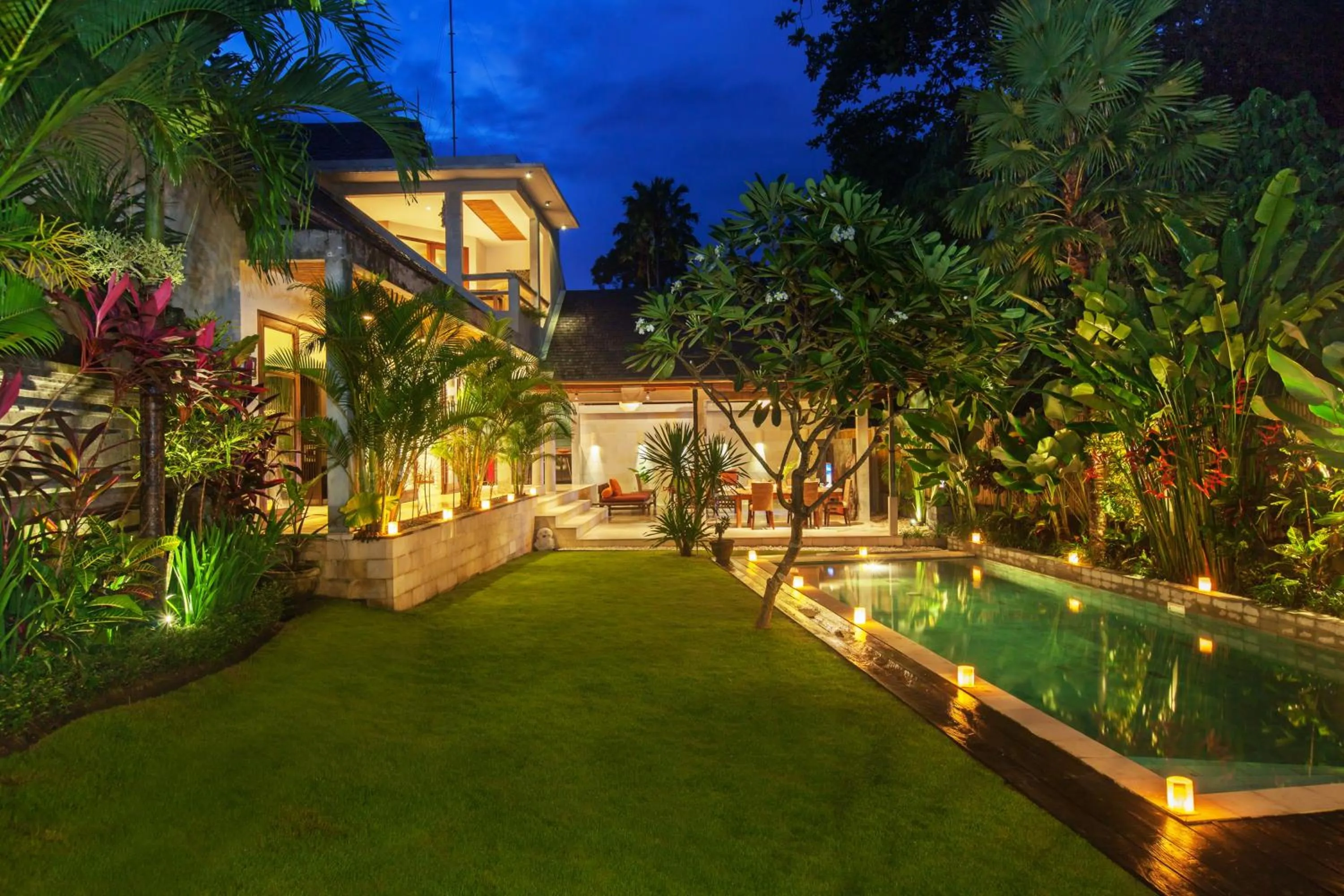 Swimming pool in Villa Liang by Nagisa Bali