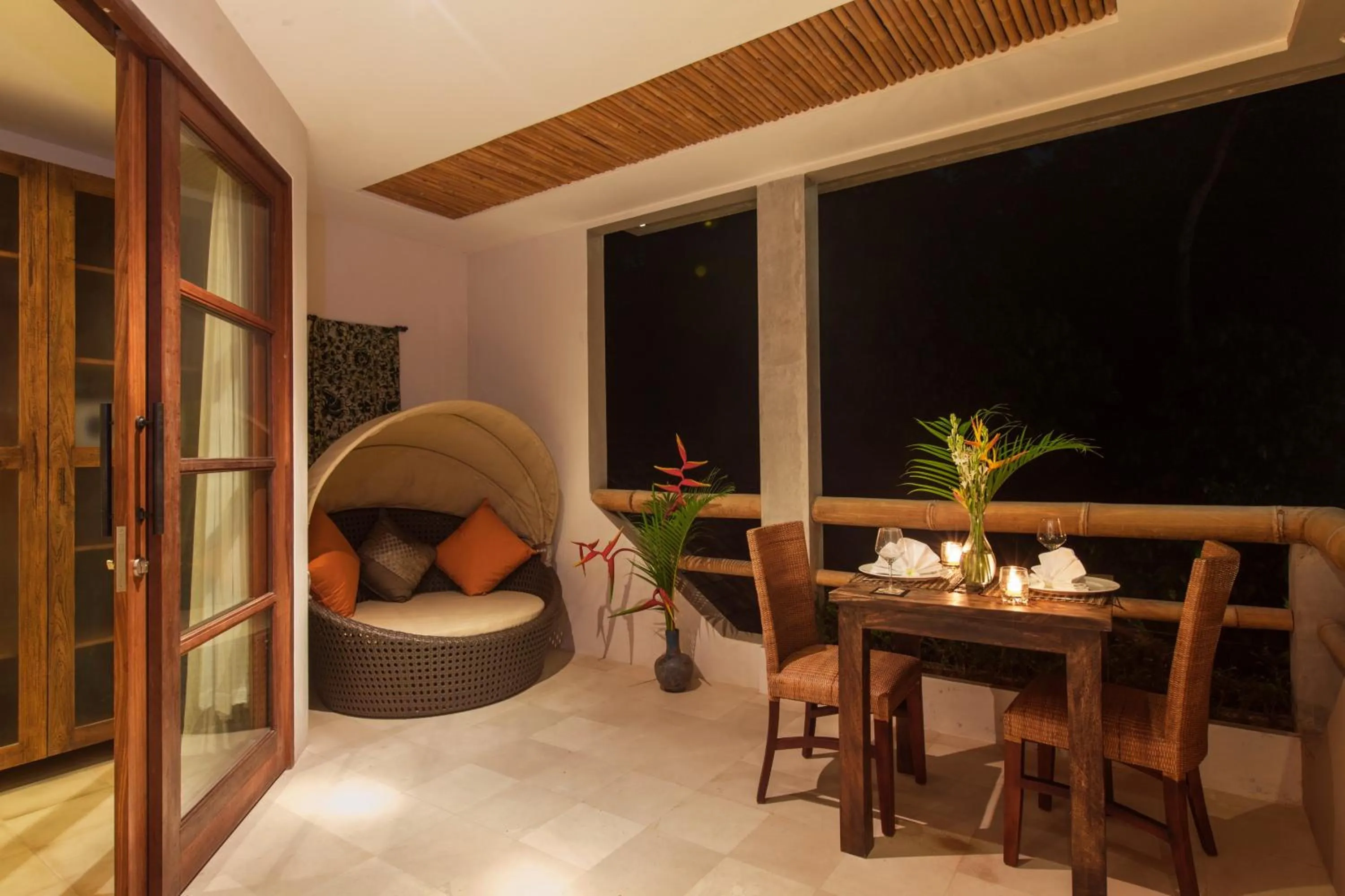 Balcony/Terrace in Villa Liang by Nagisa Bali