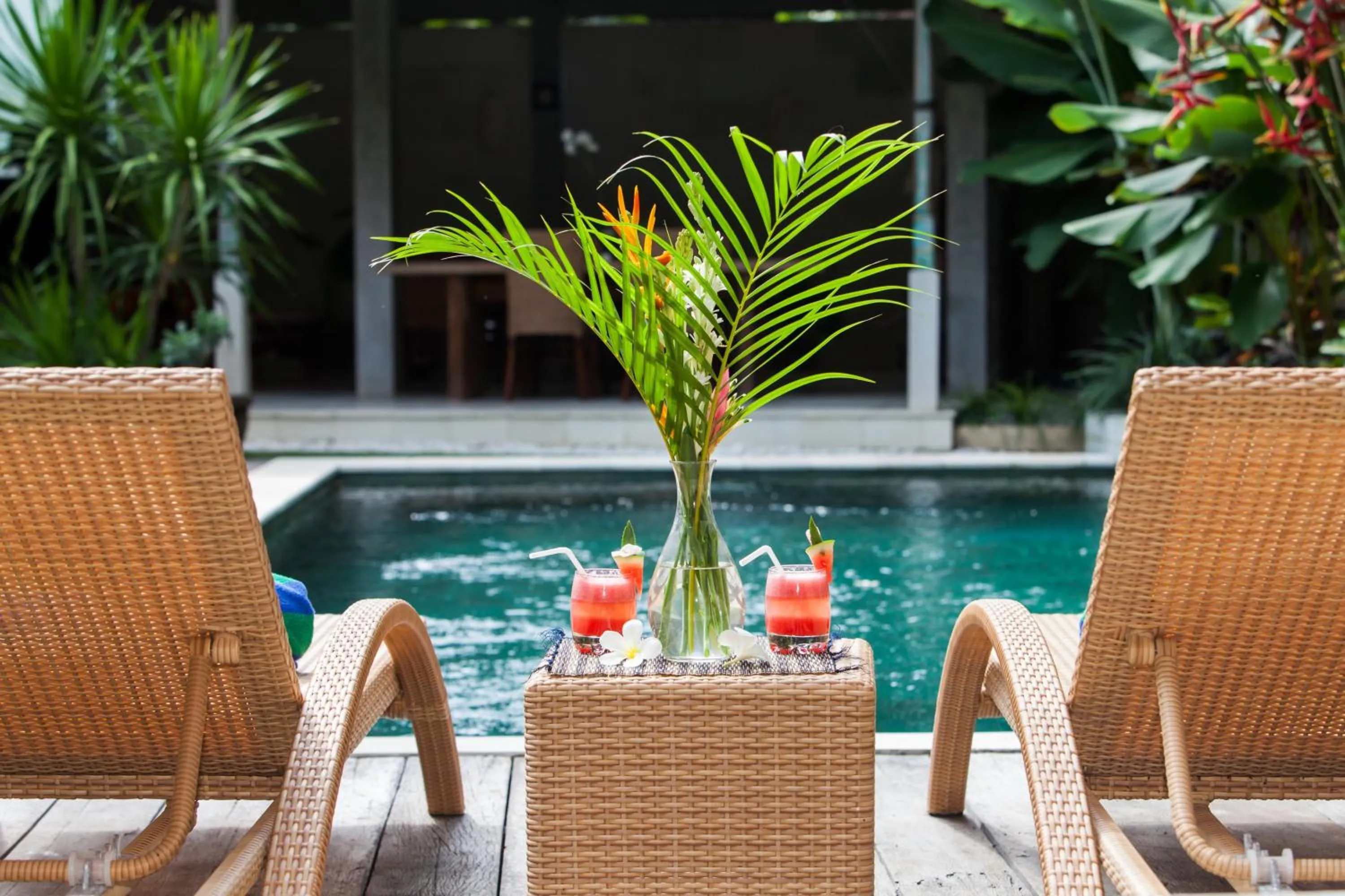 Swimming pool in Villa Liang by Nagisa Bali