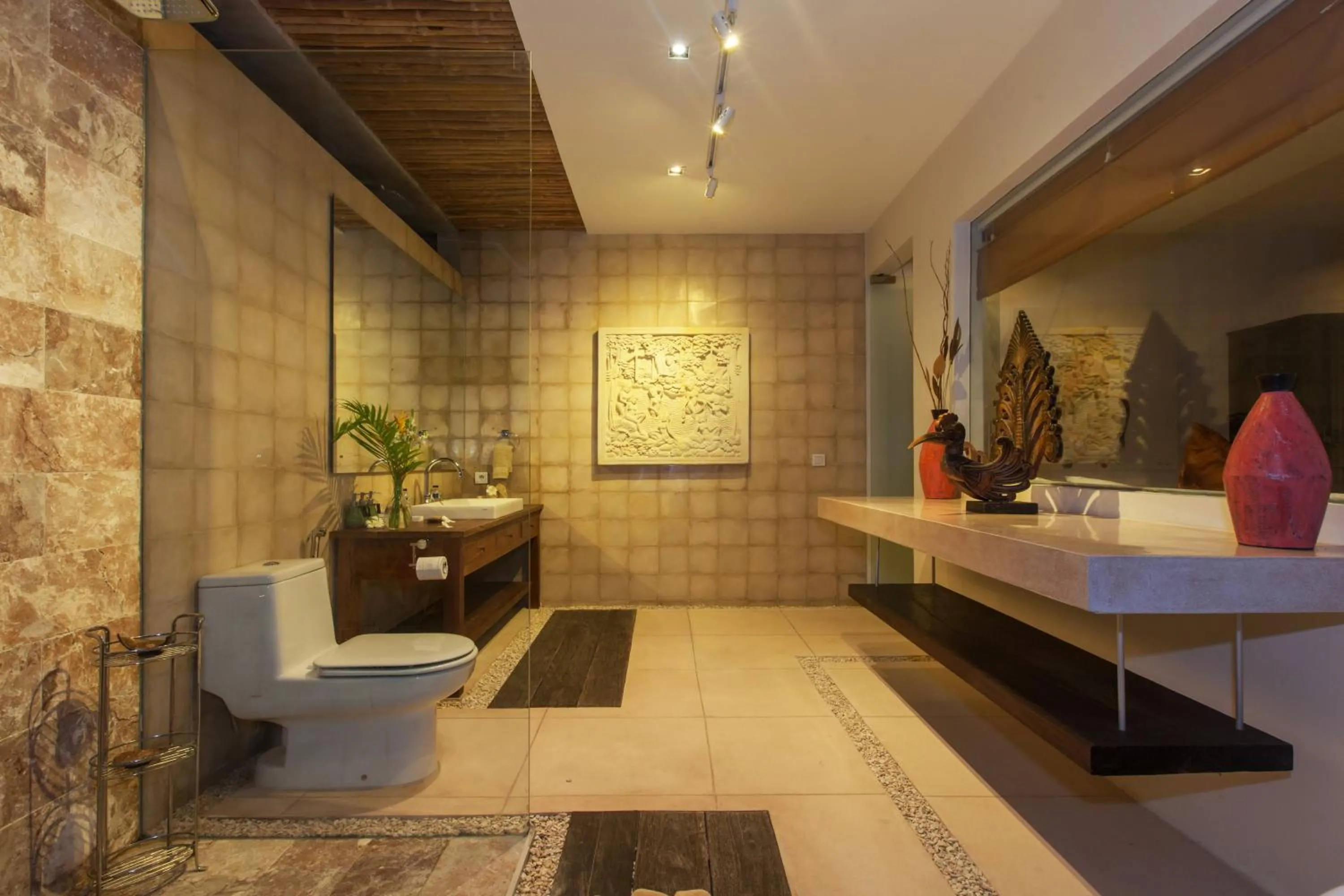 Bathroom in Villa Liang by Nagisa Bali