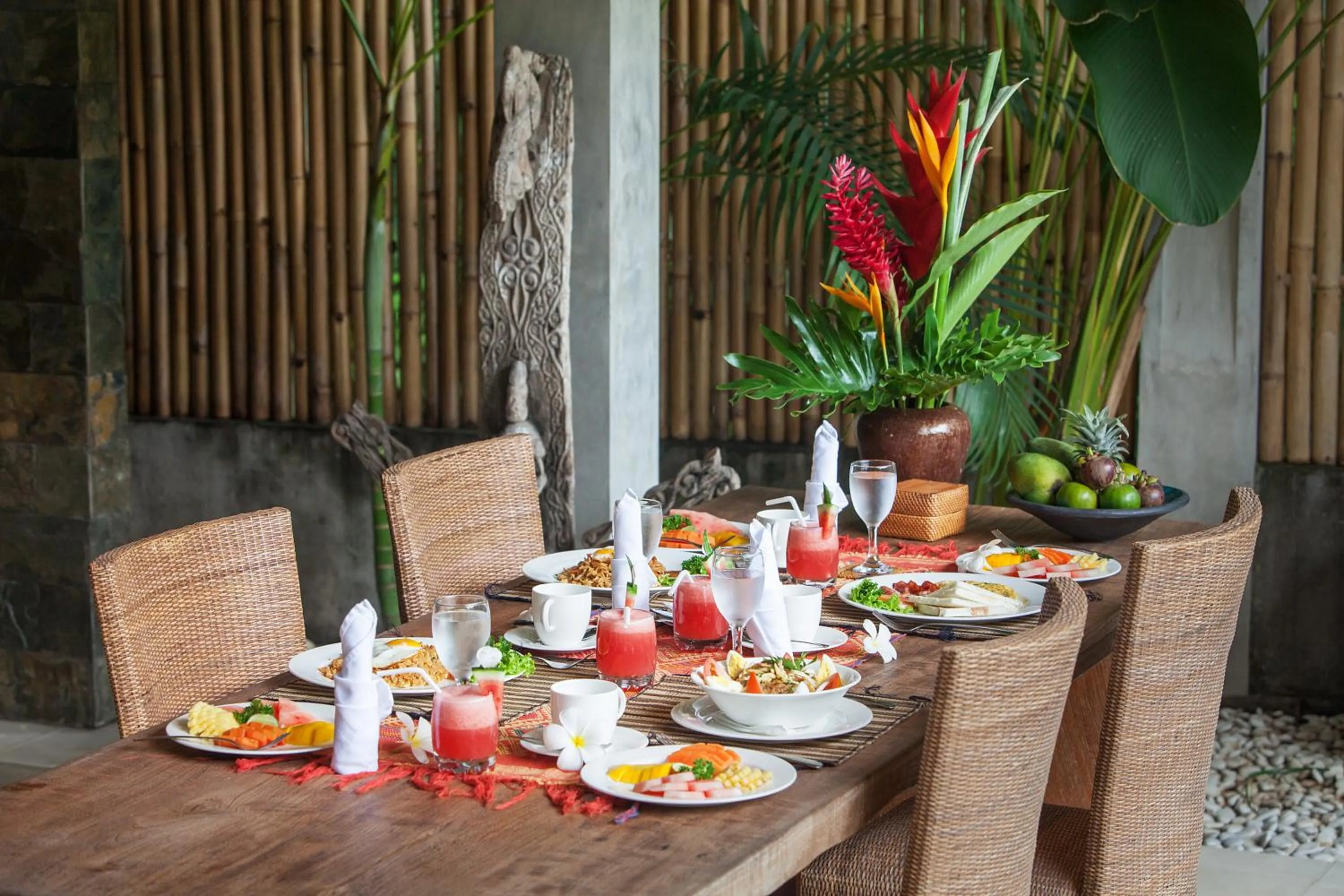 Breakfast in Villa Liang by Nagisa Bali