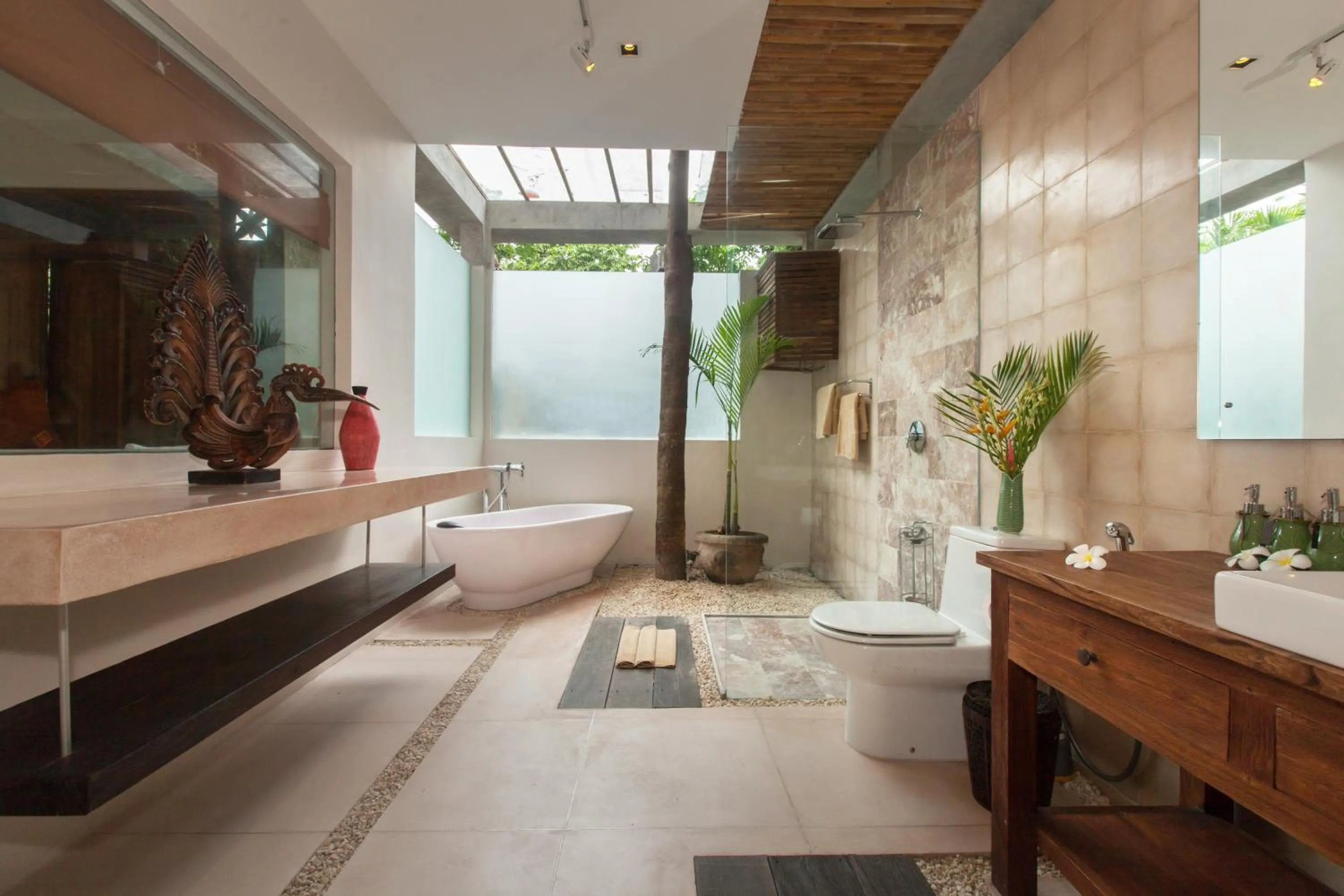 Bathroom in Villa Liang by Nagisa Bali