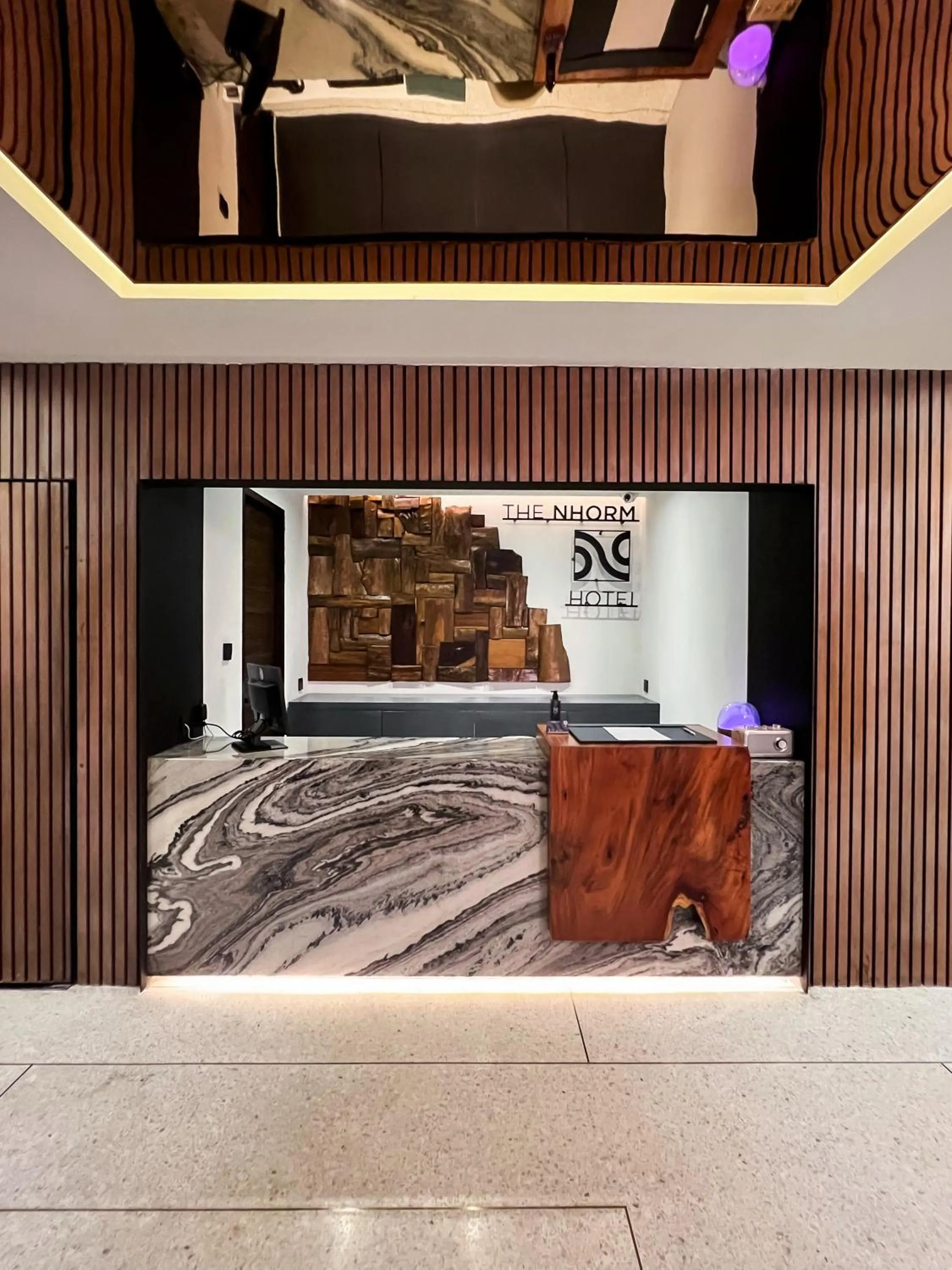 Property building in The Nhorm Hotel Ratchada