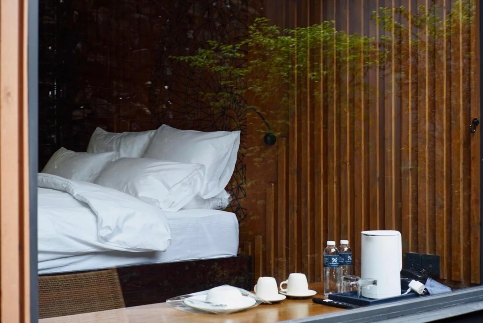 Photo of the whole room, Bed in The Nhorm Hotel Ratchada