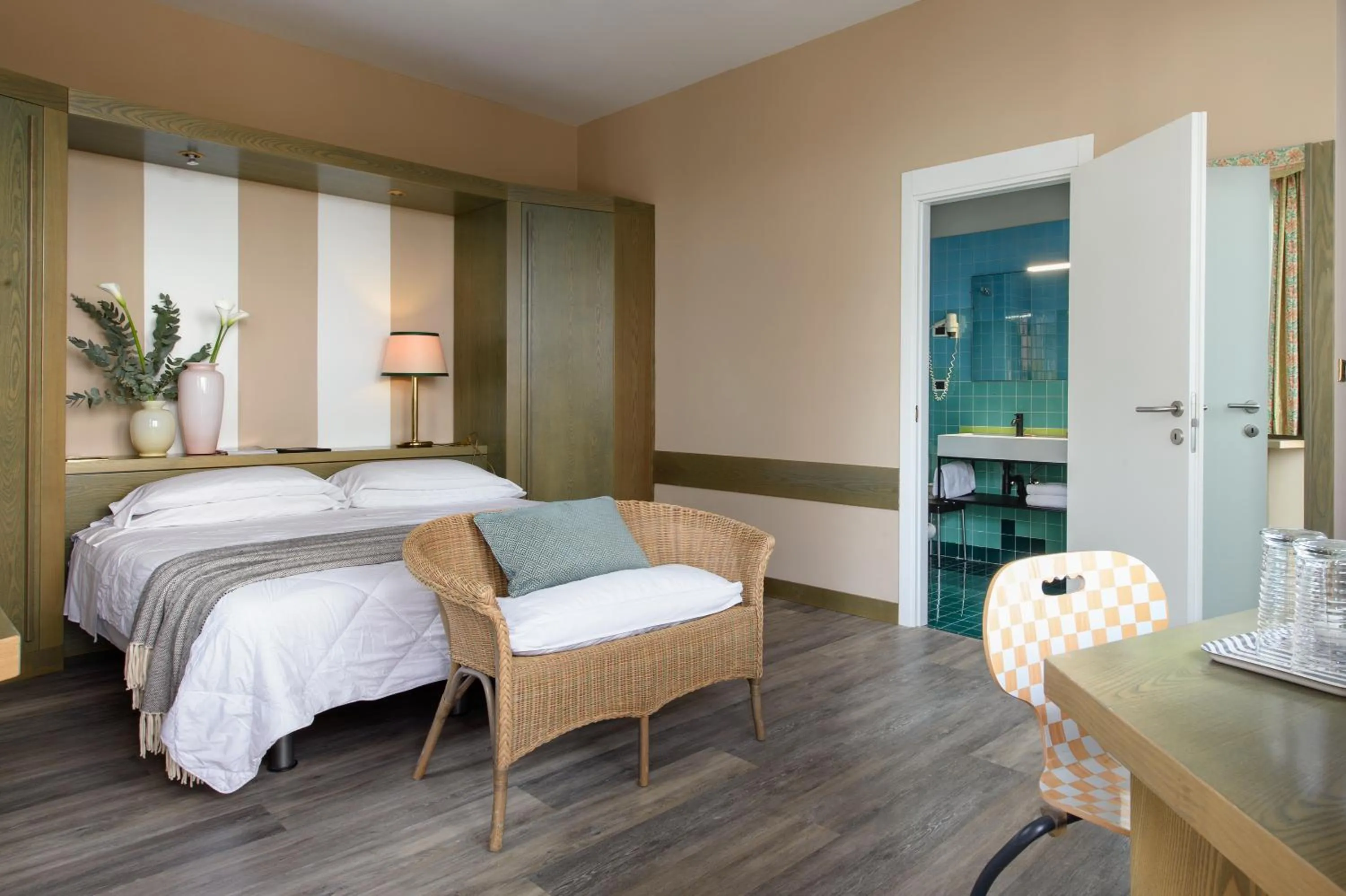 Bed in Grand Hotel Panoramic