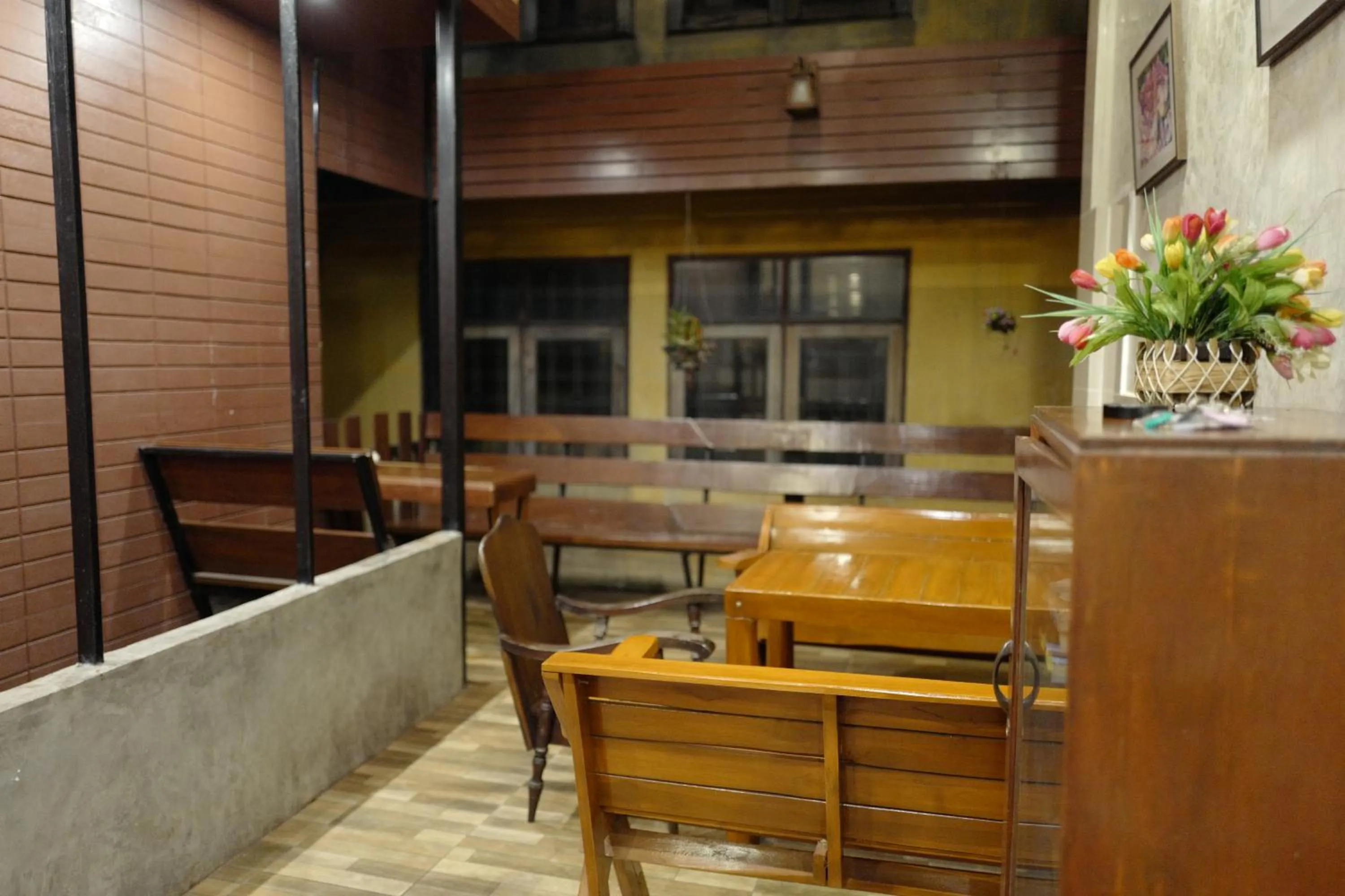 Patio in Decordo Hostel