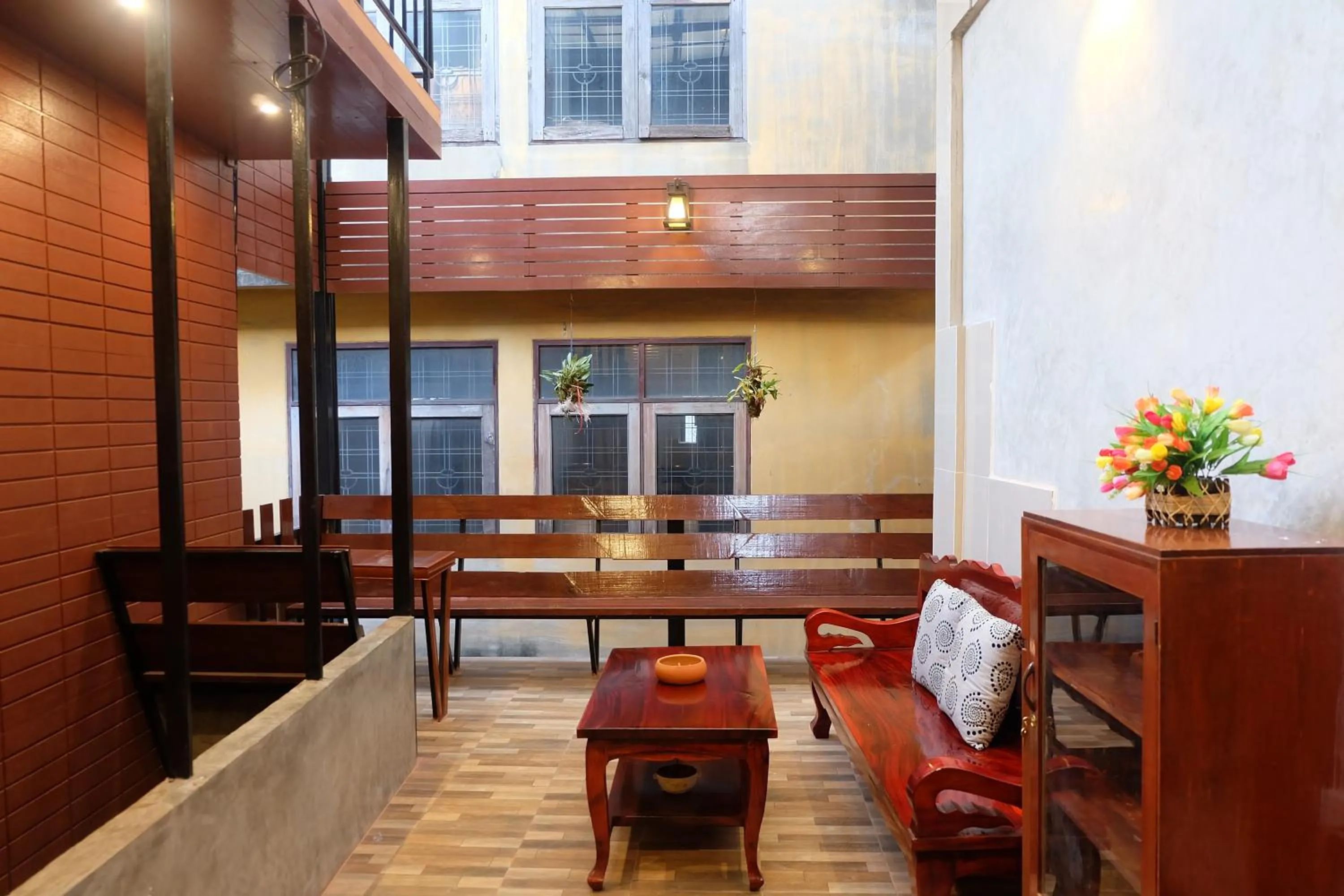 Balcony/Terrace in Decordo Hostel