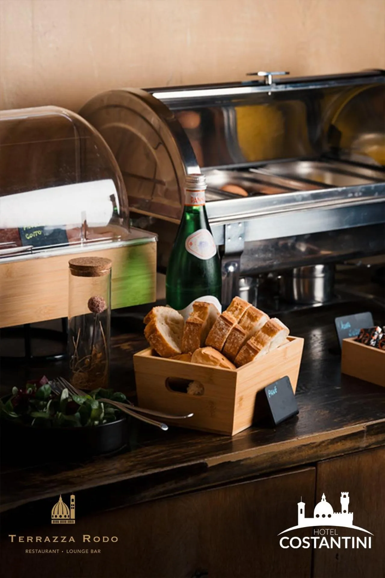 Food and drinks in Hotel Costantini