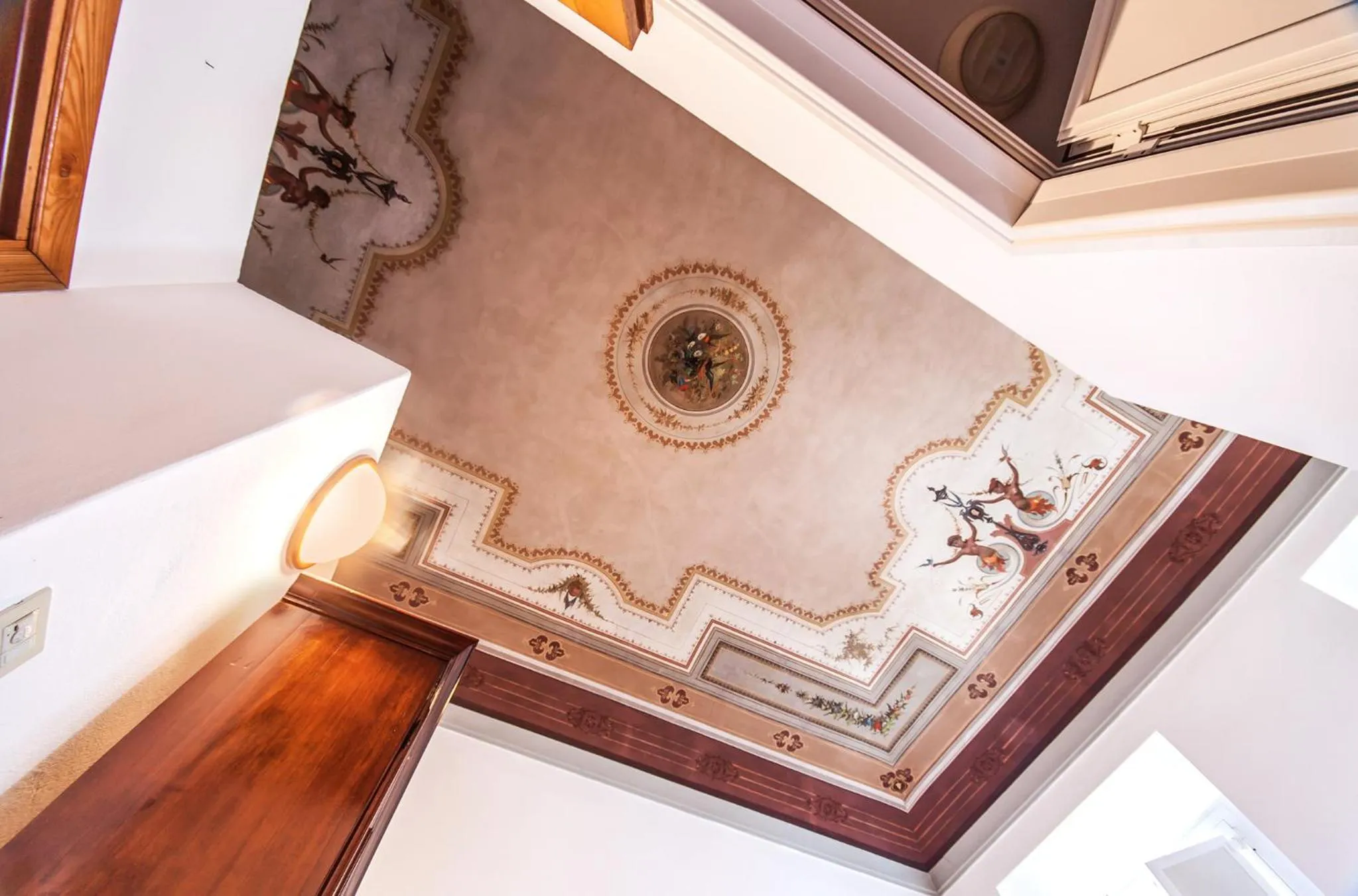 Decorative detail in Hotel Costantini