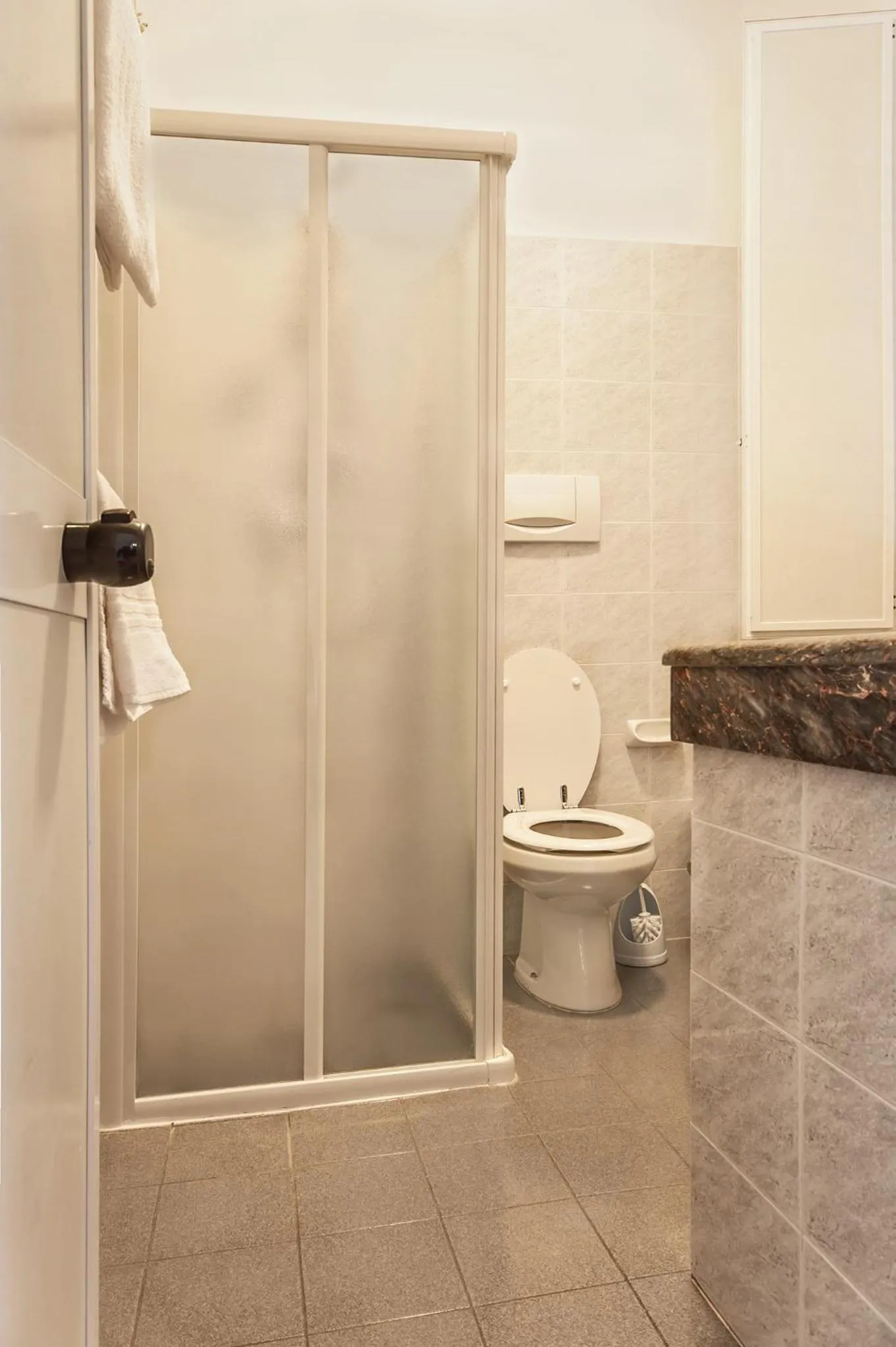 Shower in Hotel Costantini