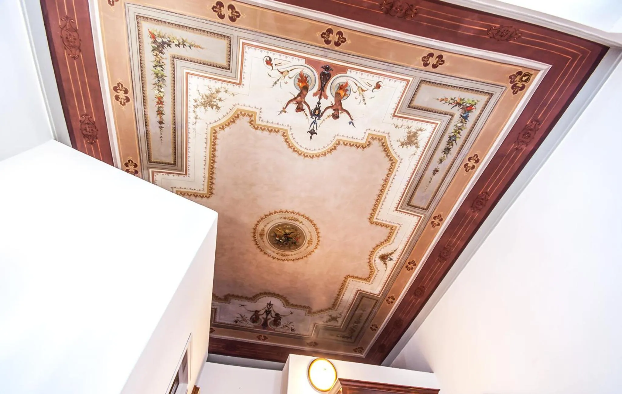 Decorative detail in Hotel Costantini