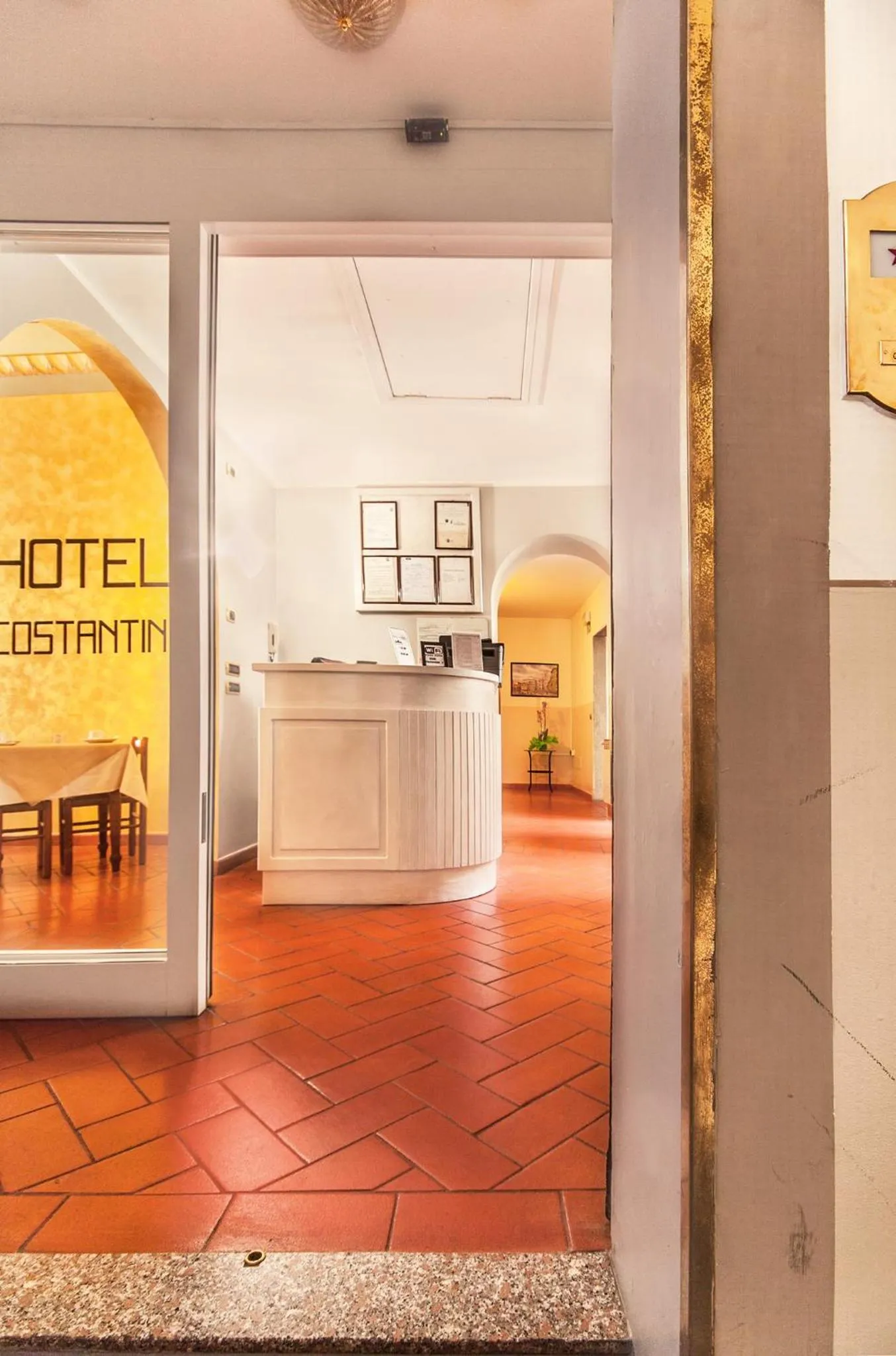Lobby or reception in Hotel Costantini