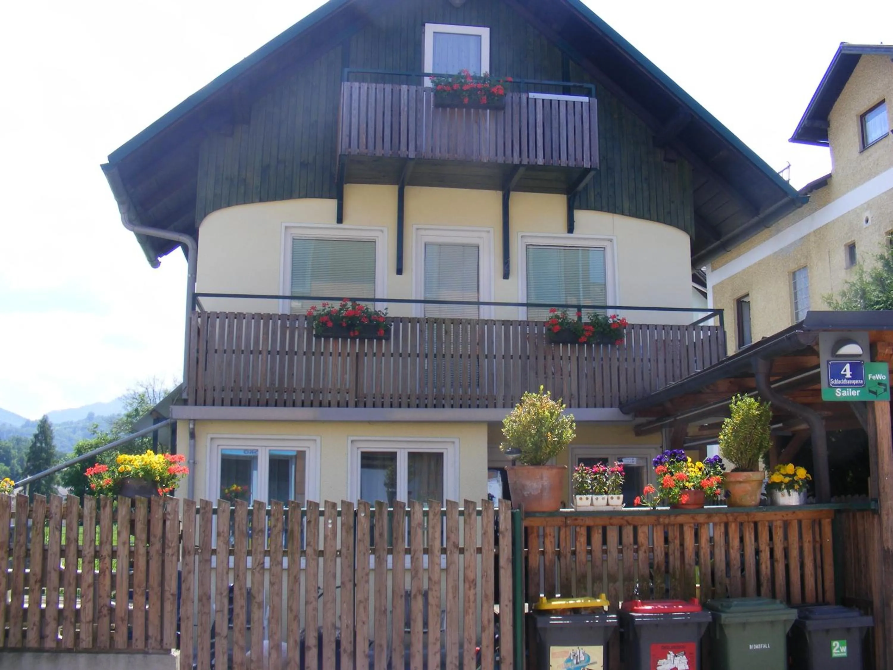 Property building in Ferienwohnung Sailer